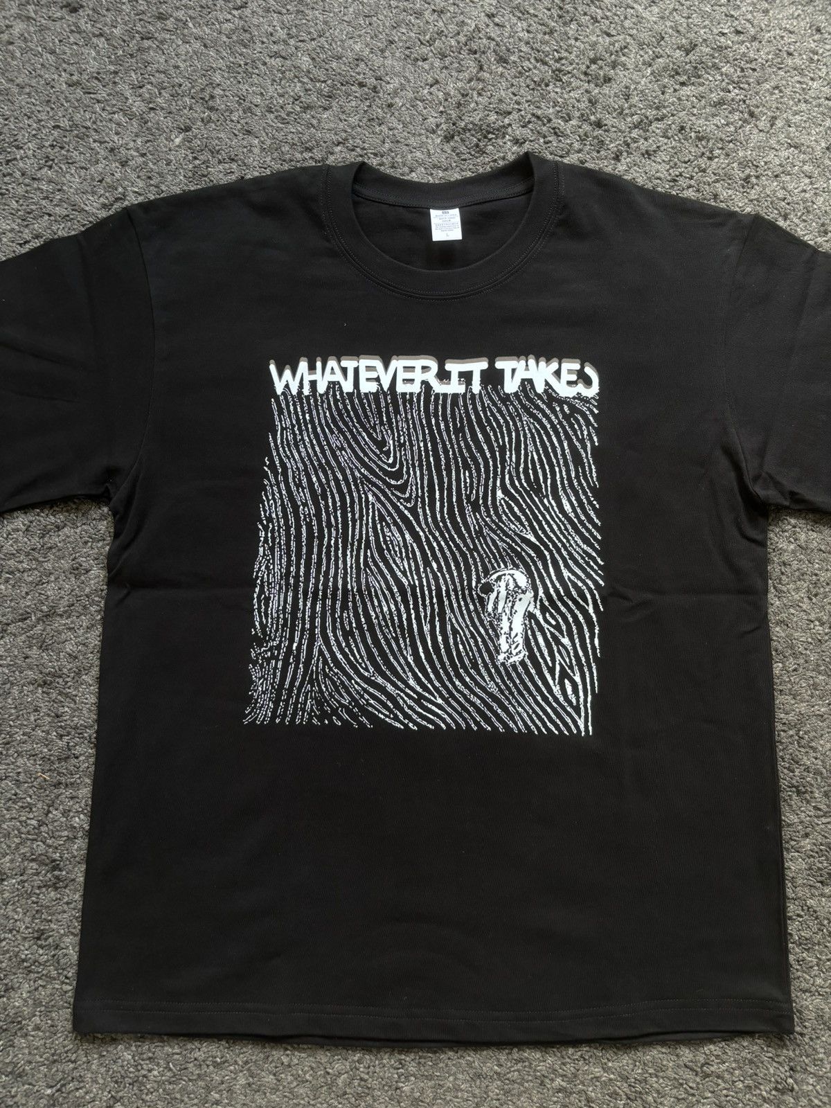 Deathwish × Vintage Vintage whatever it takes spine heavyweight black tee shirt Size US M / EU 48-50 / 2 - 5 Thumbnail