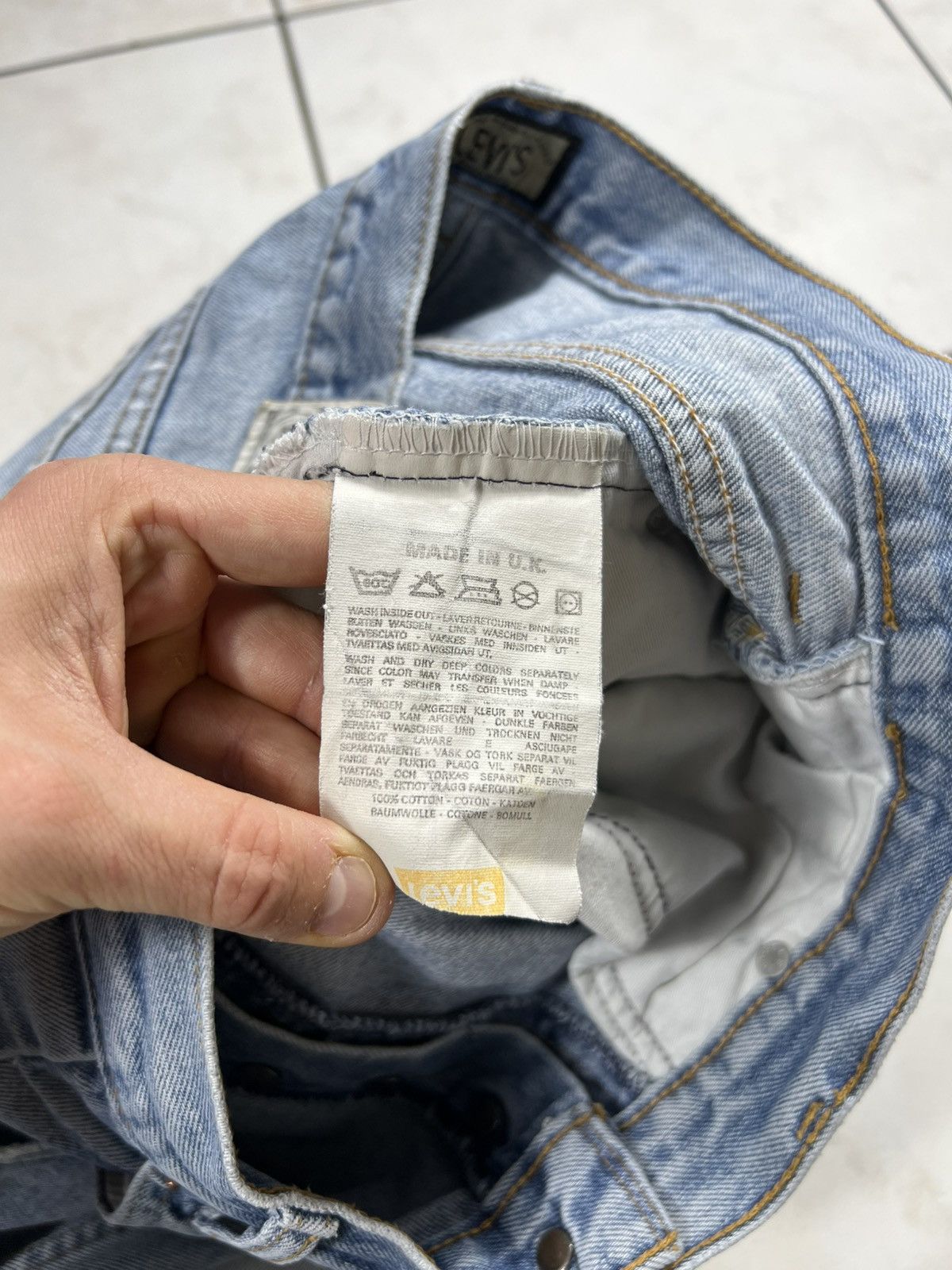 Levi's Vintage 90s Levi’s washed casual jeans y2k silver tab pants Size US 32 / EU 48 - 19 Thumbnail