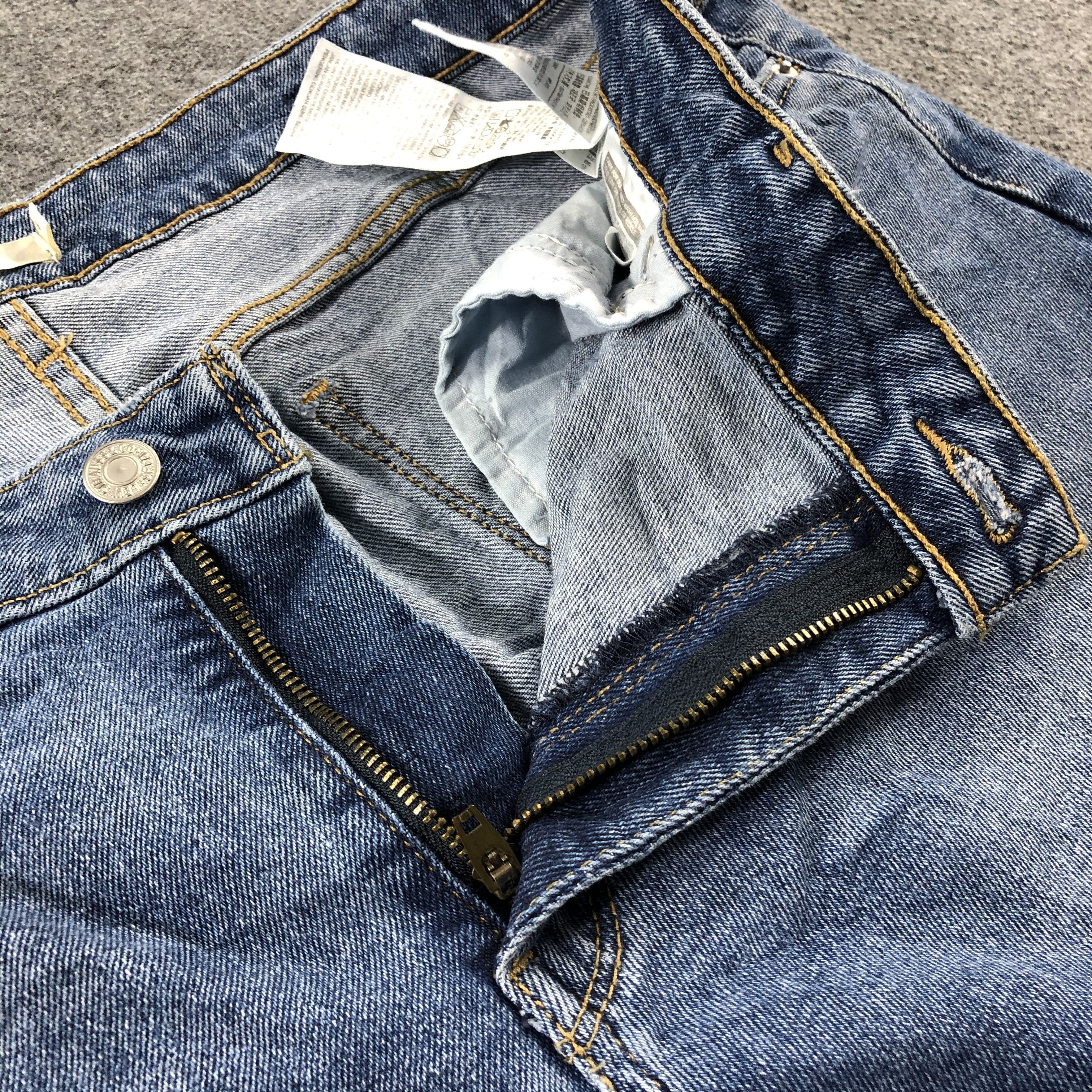 Levi's Vintage Blue Wash Levis Jeans-J2576 Size US 37 - 9 Thumbnail