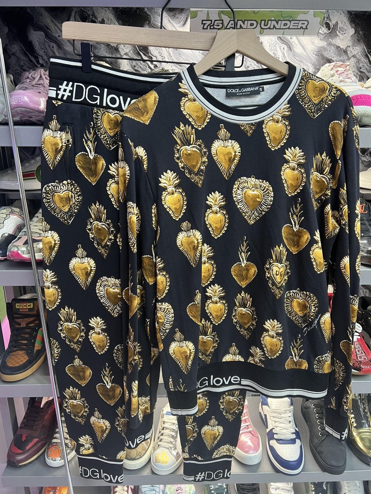 Dolce & Gabbana Dolce & Gabbana Heart Crewneck Set Size S / US 4 / IT 40 - 1 Thumbnail
