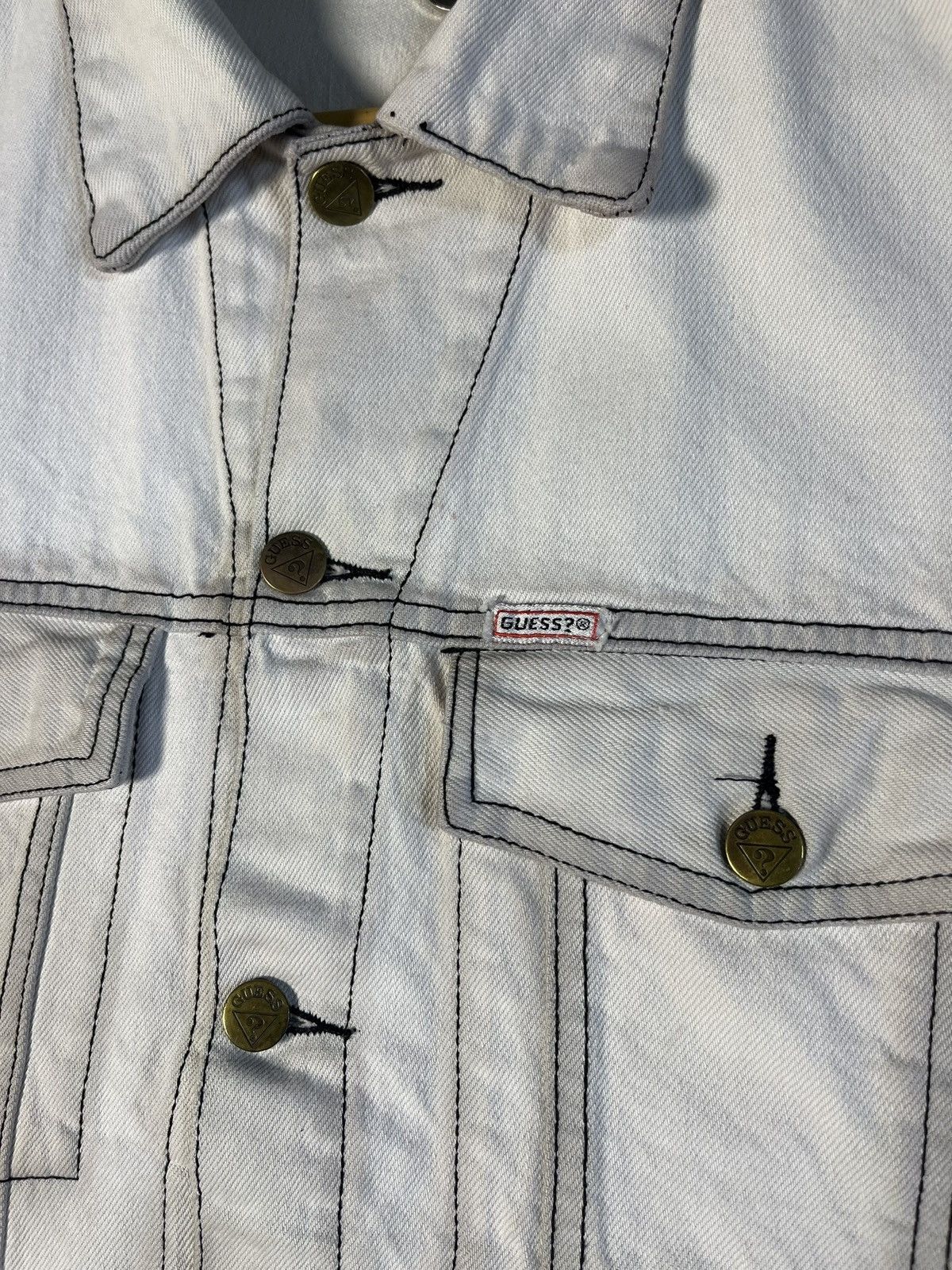 Guess VINTAGE GUESS USA DENIM JACKET Size US M / EU 48-50 / 2 - 3 Thumbnail