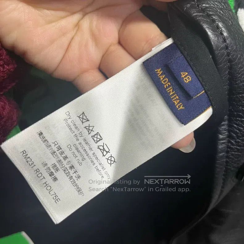 Louis Vuitton Louis Vuitton Long black monogrammed floral jacquard leath Size US M / EU 48-50 / 2 - 3 Thumbnail