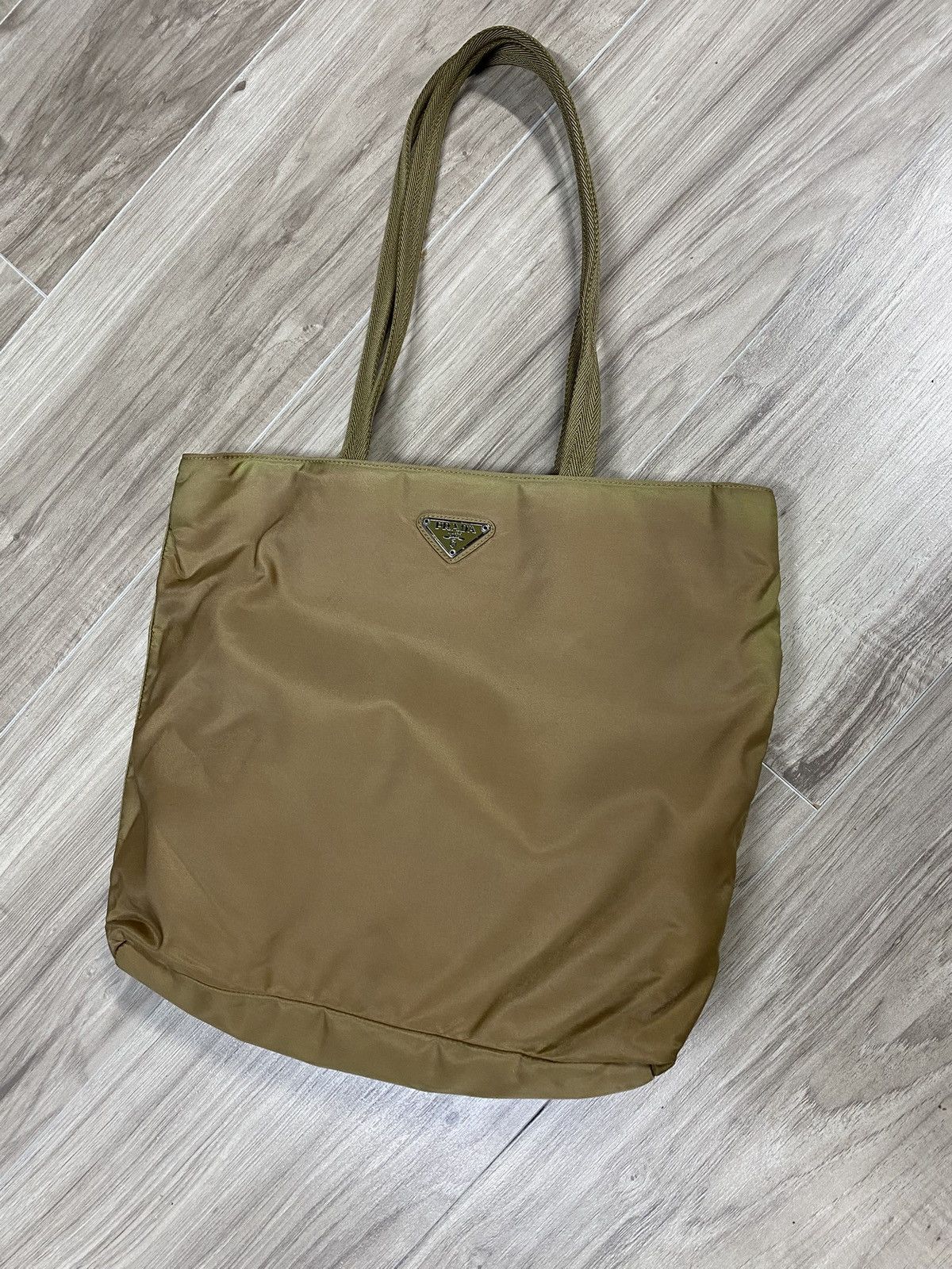 Prada Nylon Tote Bag Women's Handbag Preowned