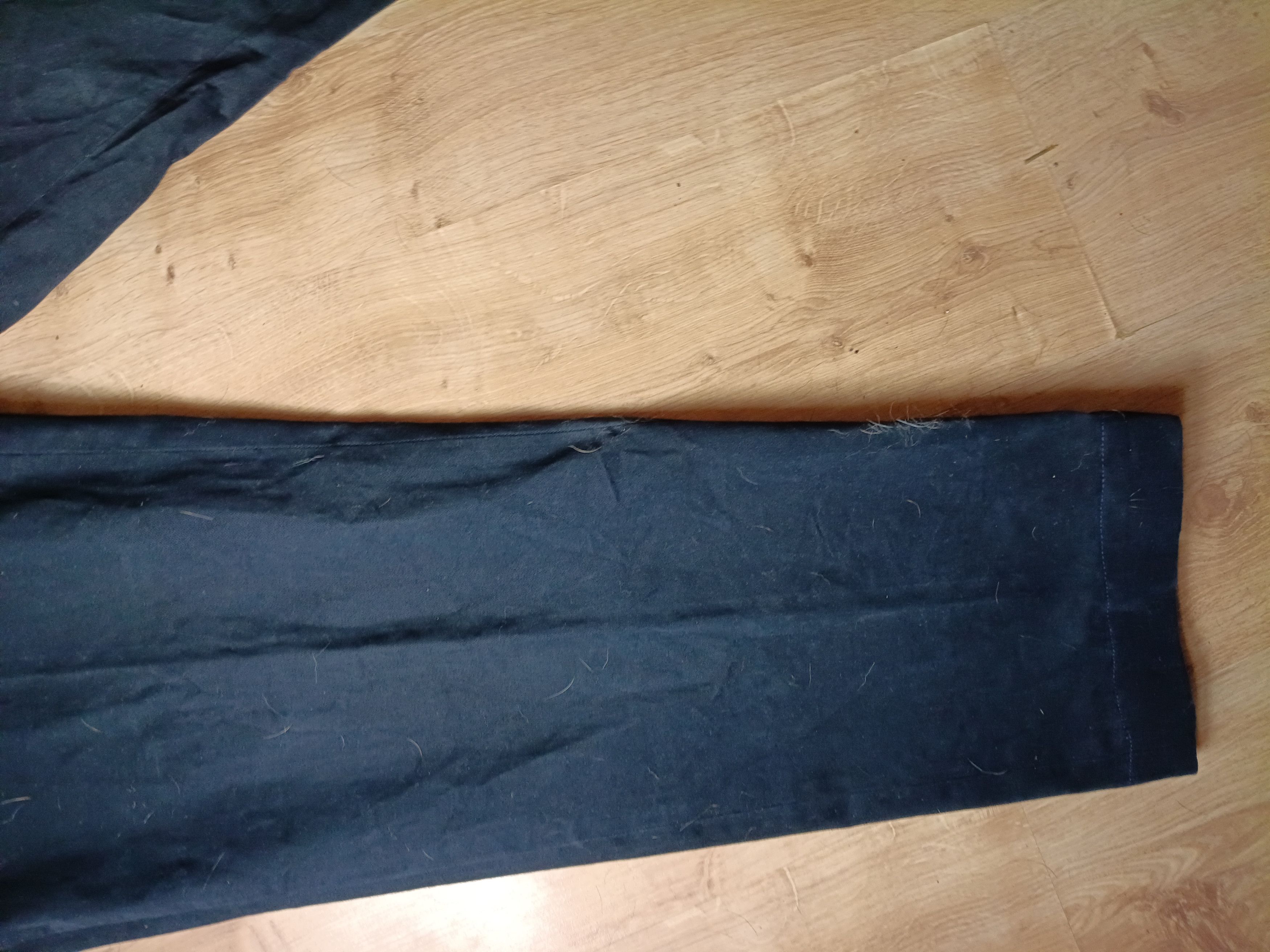 Massimo Dutti Navy blue trousers Size 28" / US 6 / IT 42 - 3 Thumbnail