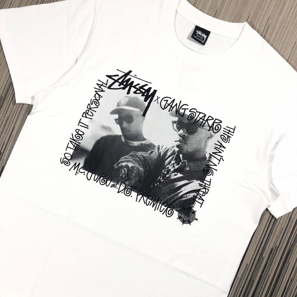 Stussy × Vintage Stussy Take It Personal Tee Size US M / EU 48-50 / 2 - 4 Thumbnail