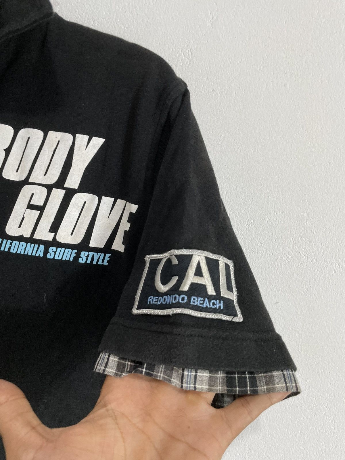 Hysteric Glamour Body Glove Double layer tee Poem surf style Size US M / EU 48-50 / 2 - 5 Thumbnail