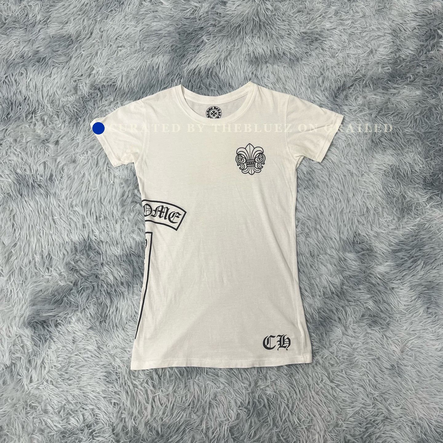 Chrome Hearts Chrome Heart V-Neck Tshirt | Grailed