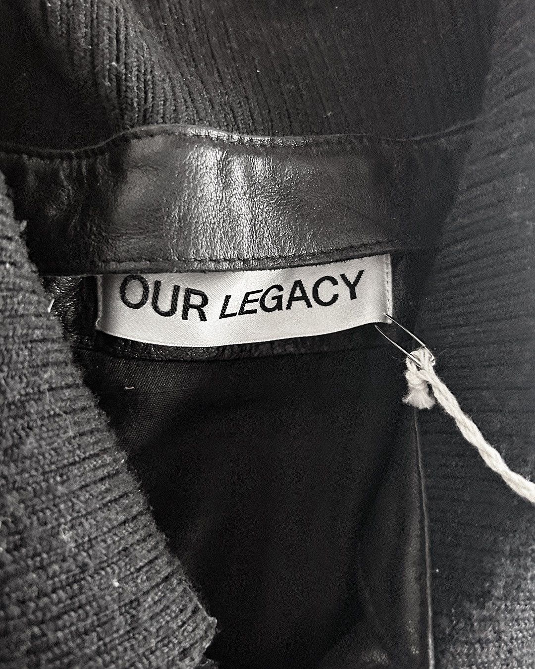 Our Legacy Our legacy Pharos 2025 leather bomber in black Size US M / EU 48-50 / 2 - 4 Thumbnail