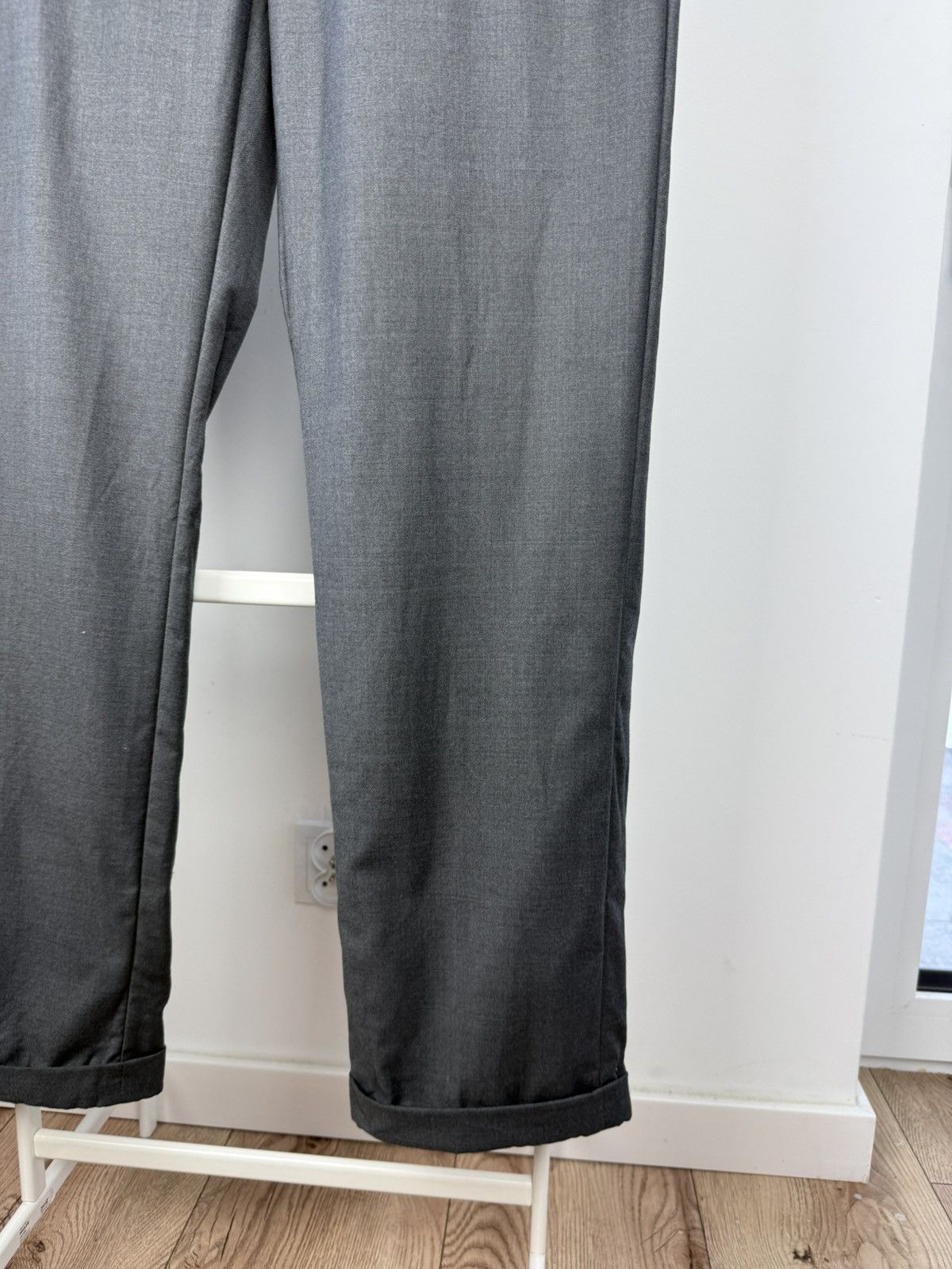 Ermenegildo Zegna Ermenegildo Zegna Pants Wool S Gray Size US 36 / EU 52 - 4 Thumbnail