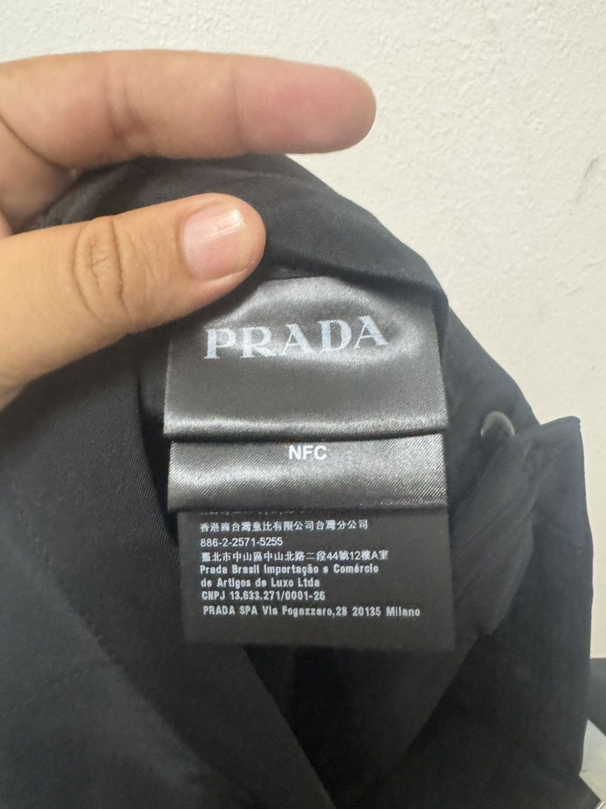 Prada Prada Trouser Full Black New Pant Size US 34 / EU 50 - 6 Thumbnail