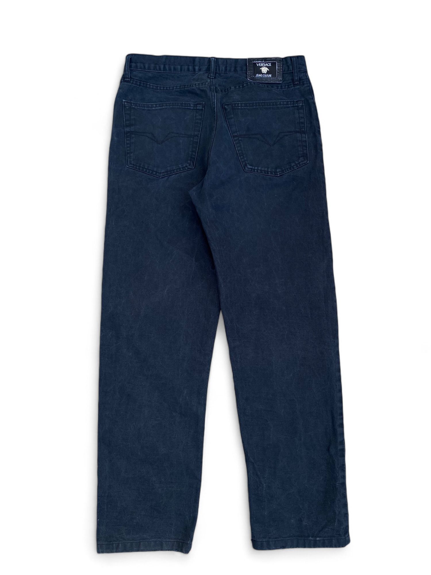 Versace × Versace Jeans Couture Vintage Versace Jeans Couture Faded Jeans Size US 32 / EU 48 - 2 Thumbnail