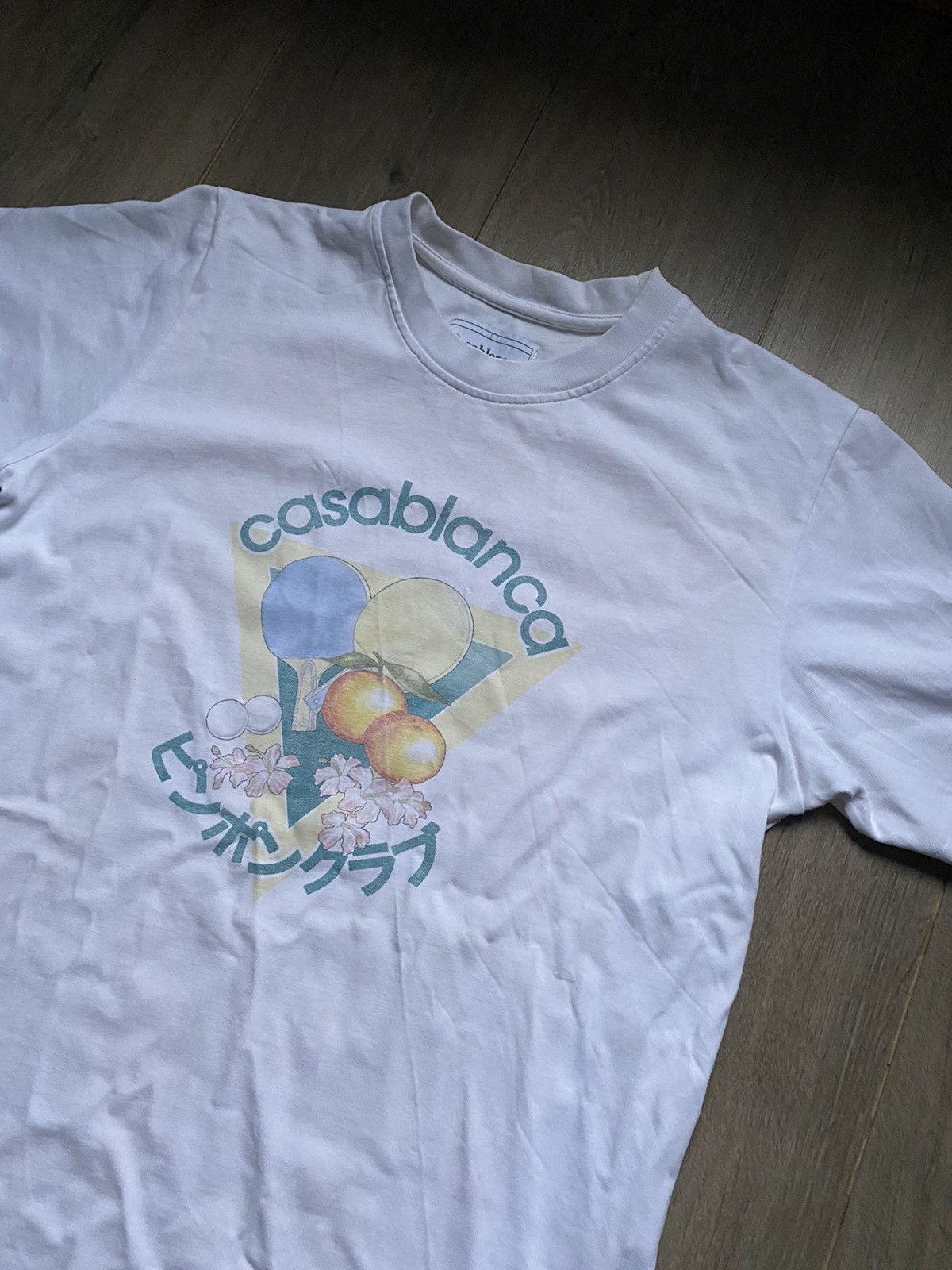 Casablanca Casablanca Tennis Club Tee White Size L Veryrare Japanese Size US L / EU 52-54 / 3 - 2 Thumbnail