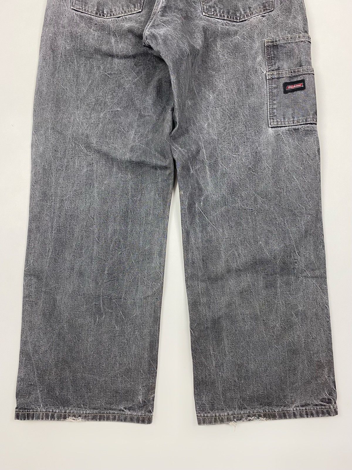 Dickies Dickies Loose Fit Washed Grey Carpenter Denim Pants 34X30 Size US 34 / EU 50 - 12 Thumbnail