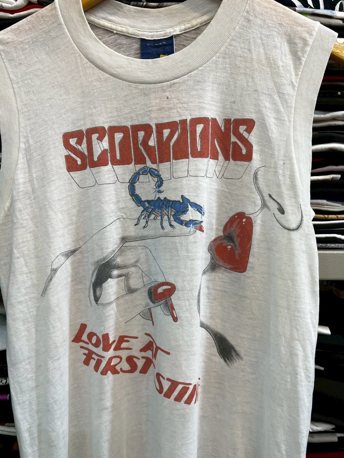 Band Tees Scorpions 80’s Size US M / EU 48-50 / 2 - 2 Thumbnail