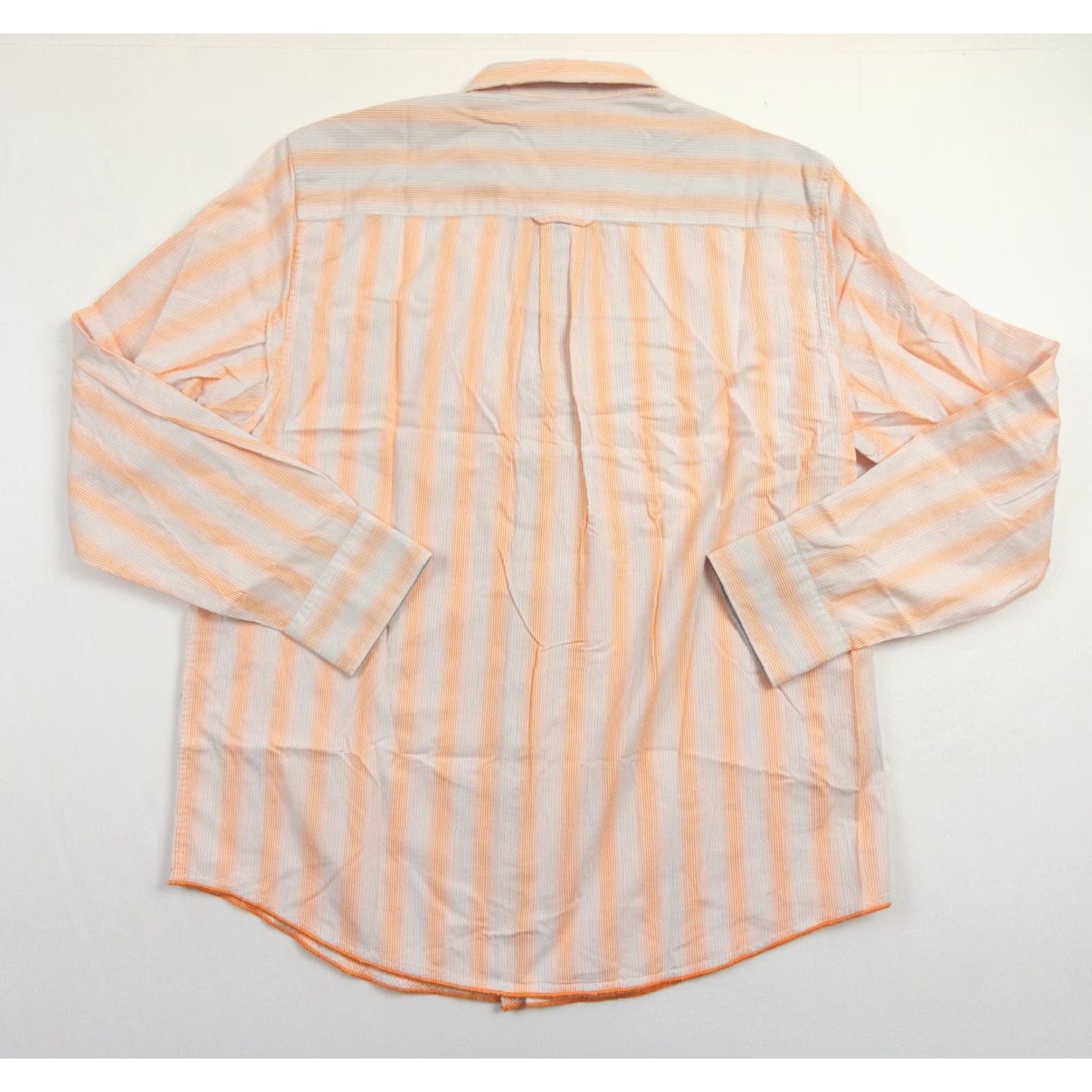 Tommy Bahama Tommy Bahama Jeans Shirt Men Large Orange Striped Long Sleeve Button-Up Cotton Casual Mens Size US L / EU 52-54 / 3 - 5 Thumbnail