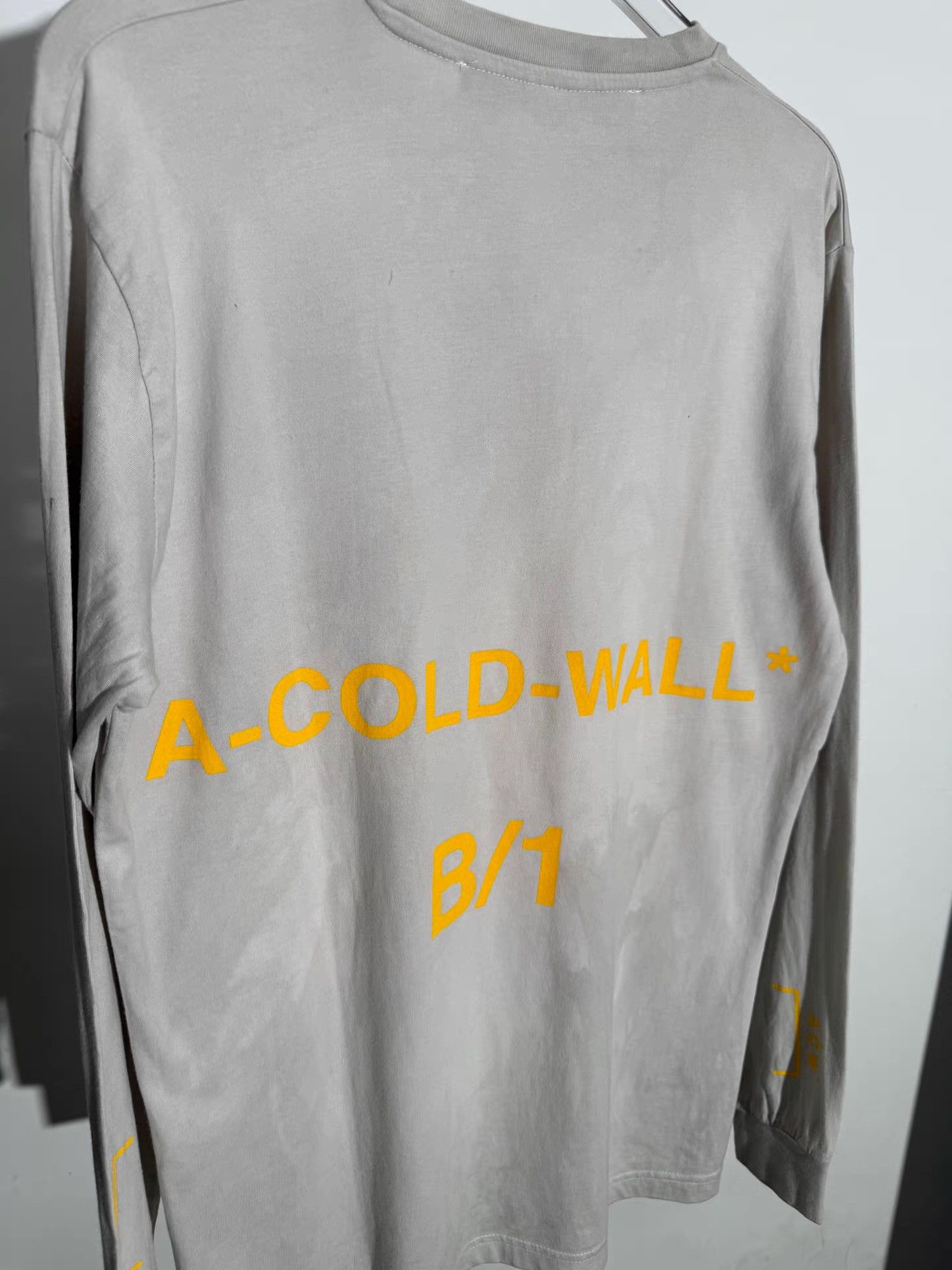 A-COLD-WALL* A-COLD-WALL* ACW gray washed short-sleeve tee Q17 Size US M / EU 48-50 / 2 - 3 Thumbnail