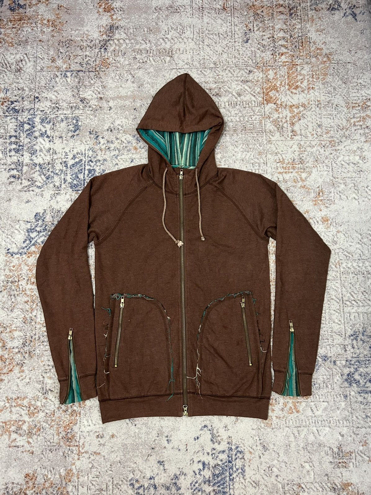 Japanese Brand BRTHBREATH Japan zip Hoodie Size US M / EU 48-50 / 2 - 2 Thumbnail