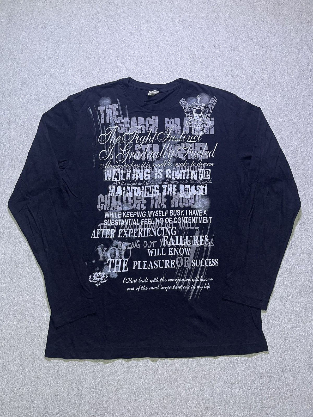 Japanese Brand Y2K BEAUMONT CARR long sleeve tshirt Size US M / EU 48-50 / 2 - 1 Thumbnail