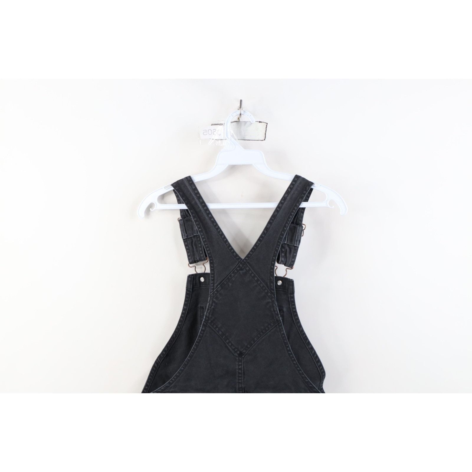 Dickies Vintage Y2K Dickies Distressed Cut Off Canvas Overalls Size 26" / US 2 / IT 38 - 18 Thumbnail