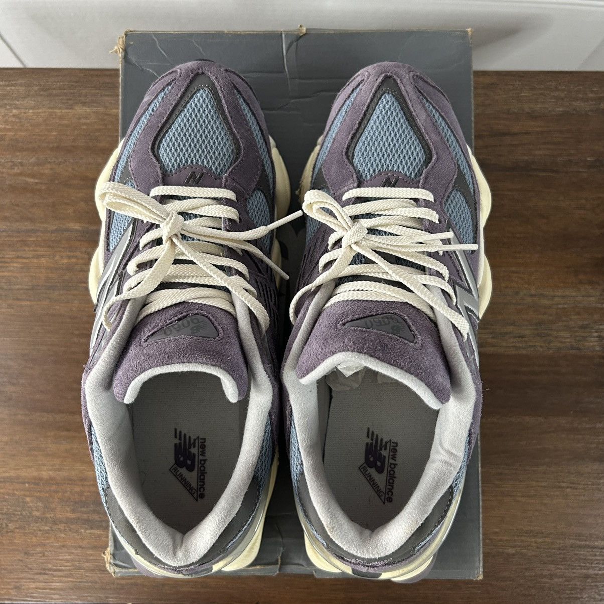 New Balance New Balance 9060 Shadow Purple Men8/Women9.5 Size US 9.5 / IT 39.5 - 4 Thumbnail