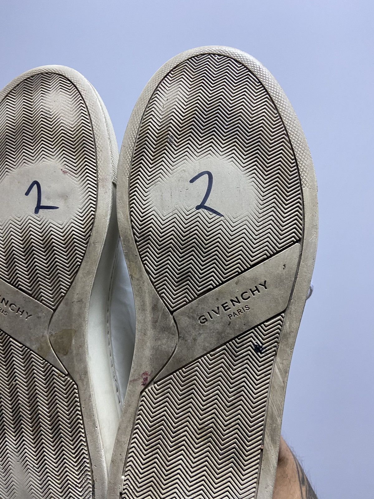 Givenchy × Vintage Givenchy Leather Vintage Shoes Low Sneakers Womans Size US 9 / IT 39 - 8 Thumbnail