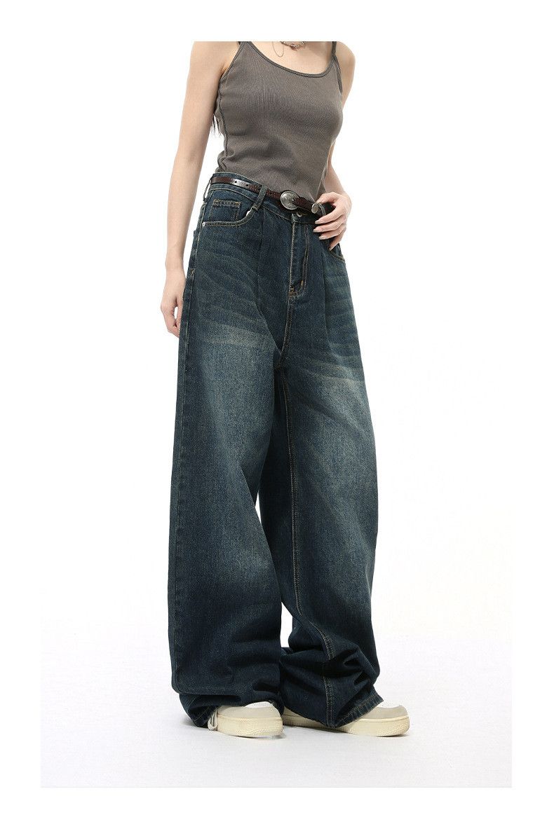 Japanese Brand Japanese retro style Cleanfit wide-leg casual jeans Size US 32 / EU 48 - 4 Thumbnail