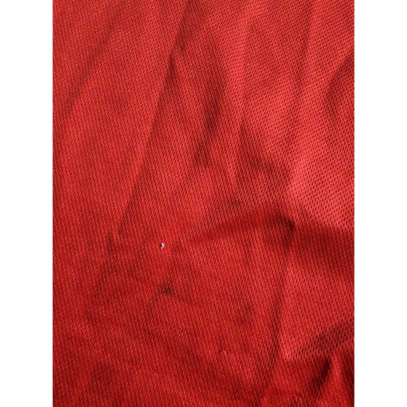 Vintage Mens Barco KFC Uniform Polo Shirt 3XL Red Distress Men Size US XXL / EU 58 / 5 - 7 Thumbnail