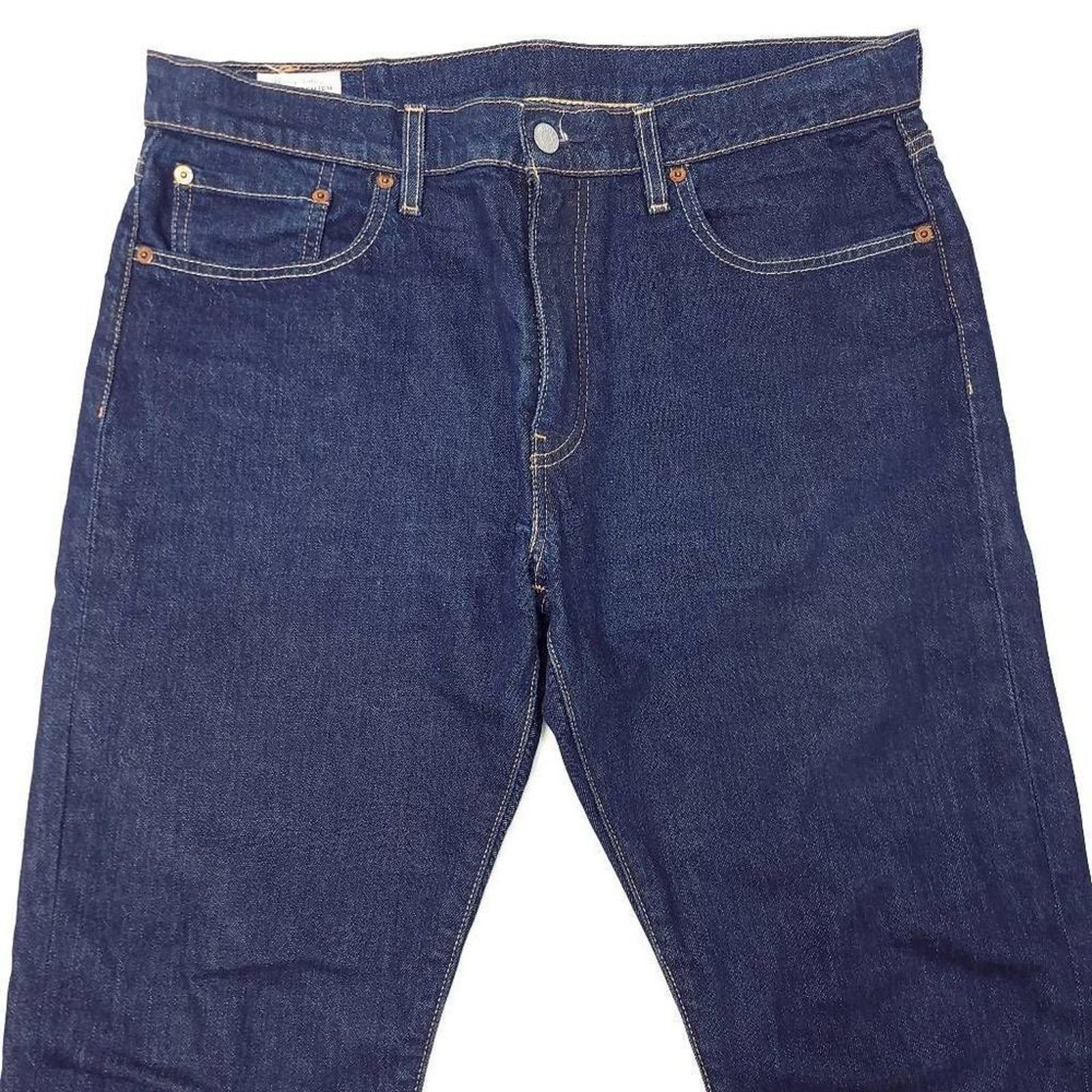 Levi's Levi's 502 Premium Jeans Mens 33x30 Tapered Big E Size US 33 - 2 Thumbnail
