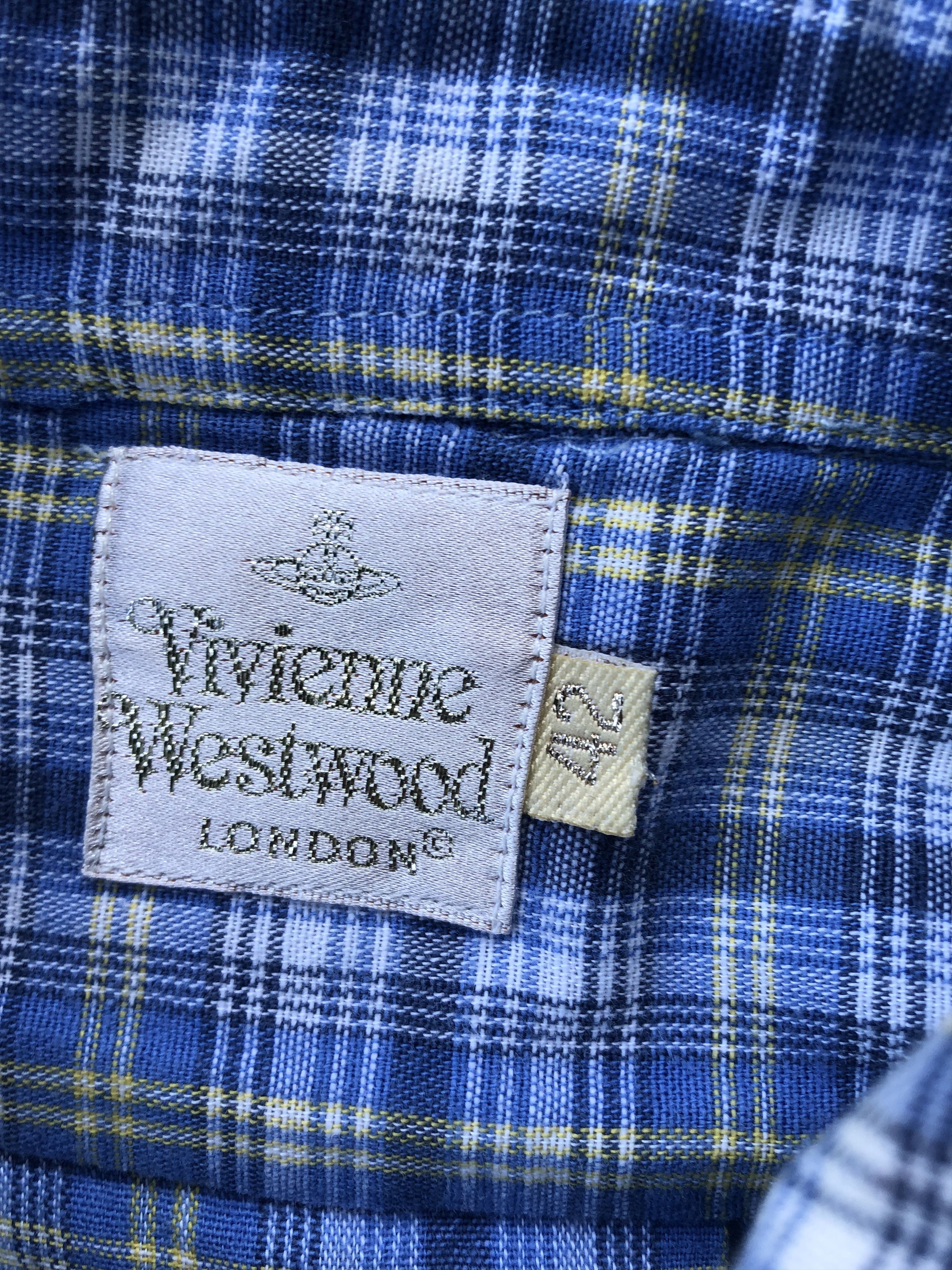 Vivienne Westwood Vivienne Westwood Vintage Gingham Shirt Size US XS / EU 42 / 0 - 4 Thumbnail