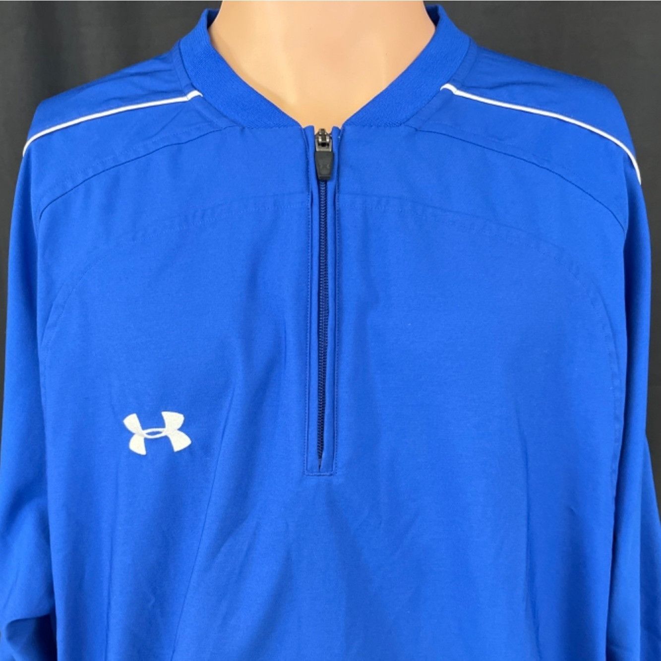 Under Armour Under Armour Men's Blue Lightweight/Athletic Jacket Sz L SKU Size US L / EU 52-54 / 3 - 3 Thumbnail