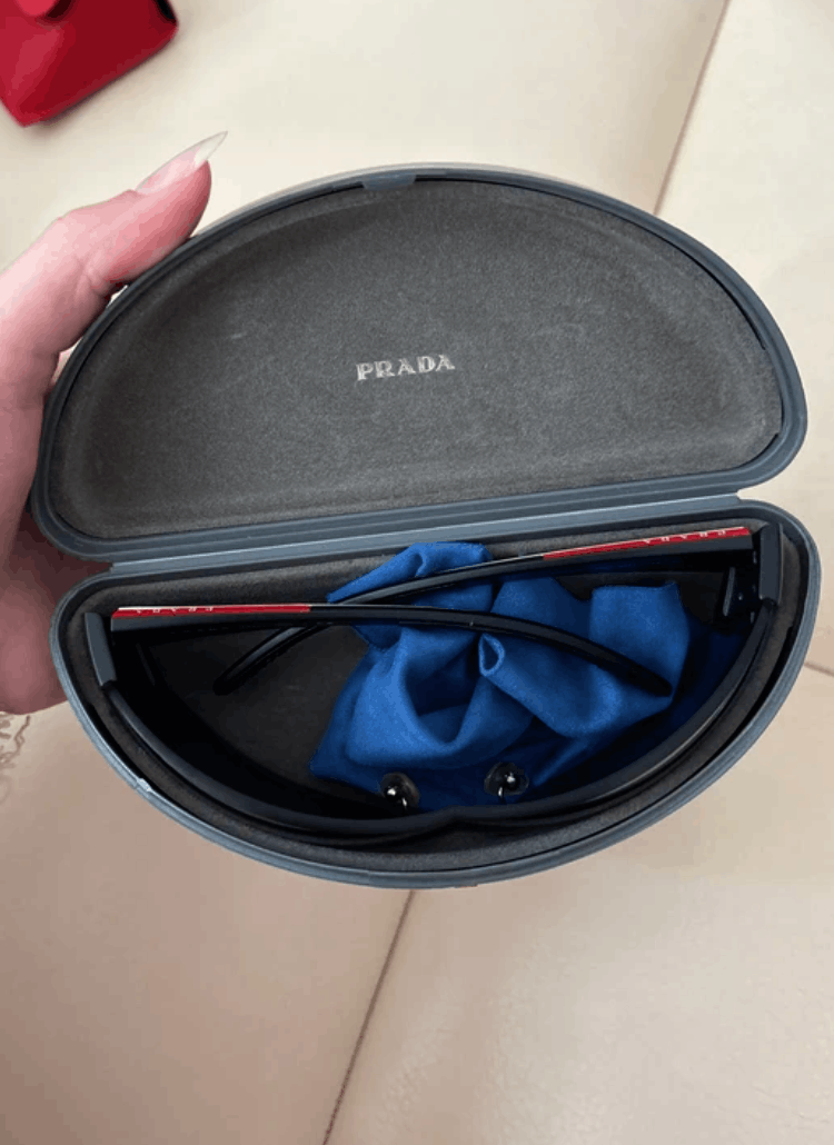 Prada PRADA Sunglasses SPS Sport Star Wrap Shield Mask Size ONE SIZE - 3 Thumbnail