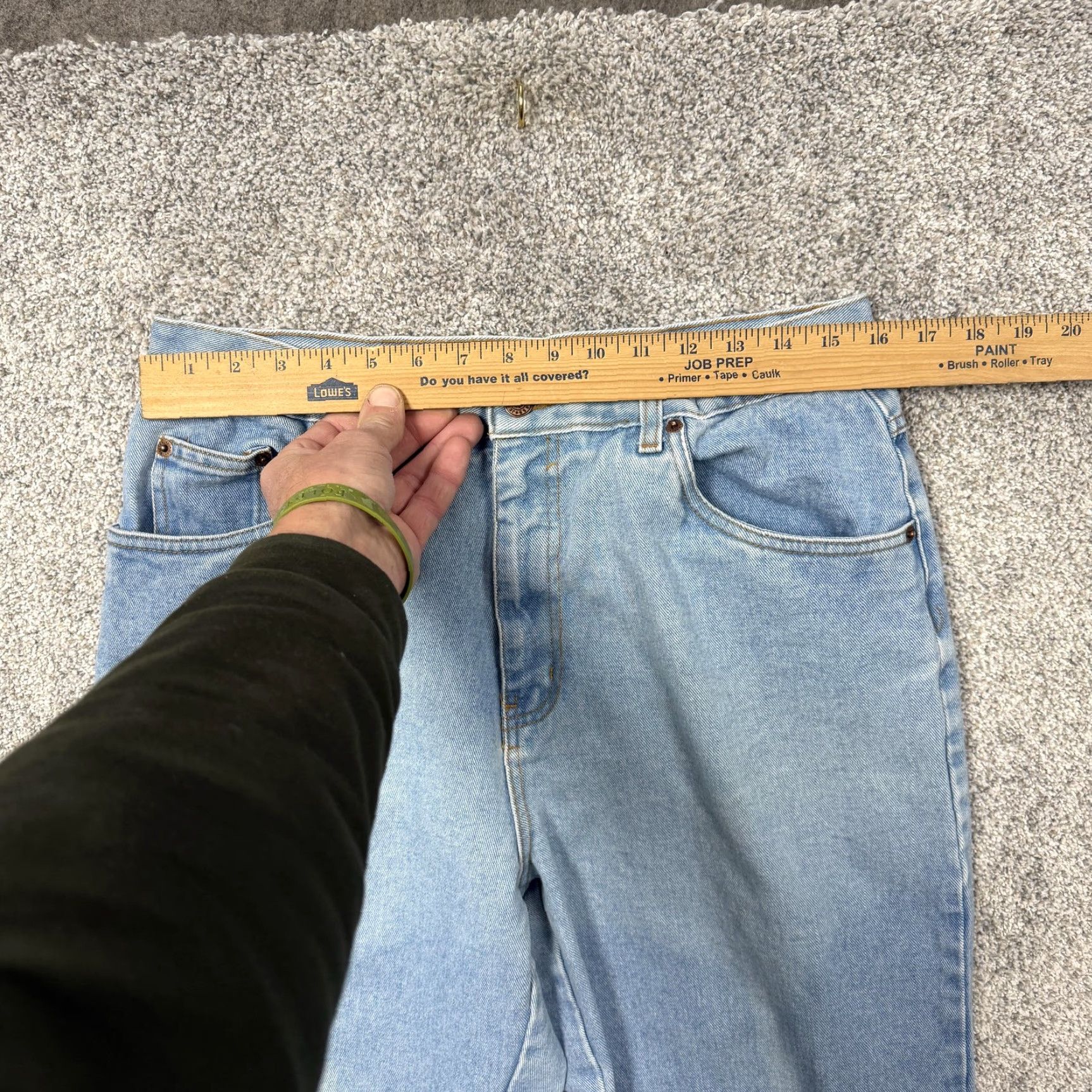 Bill Blass VINTAGE Bill Blass Jeans Womens 14P 32x25 Blue High Rise Relaxed Mom Denim Size 36" / US 14 / IT 50 - 2 Thumbnail
