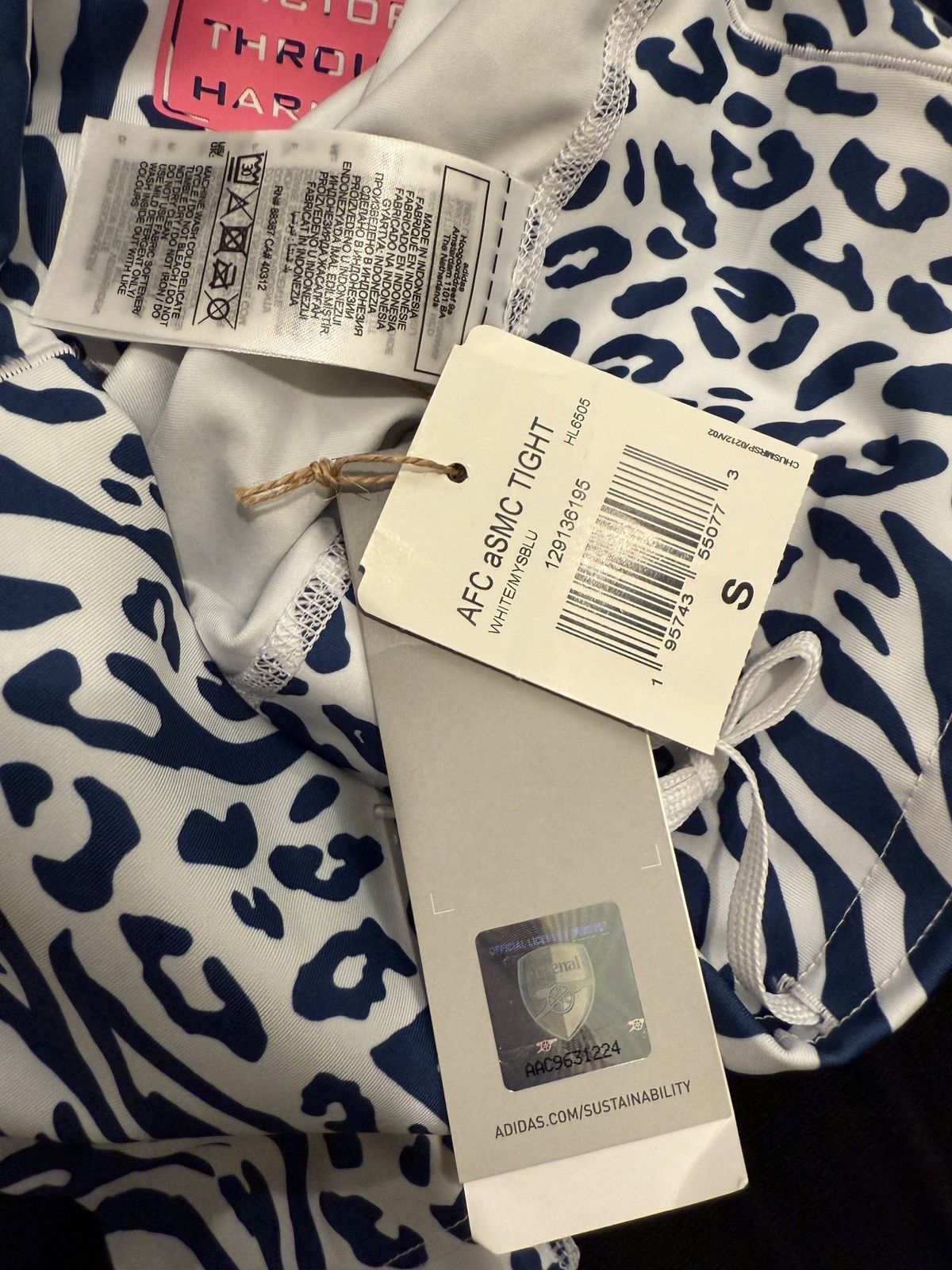 Adidas × Stella McCartney Stella McCartney x Adidas x Arsenal FC Running Leggings Size 27" / US 4 / IT 40 - 6 Thumbnail