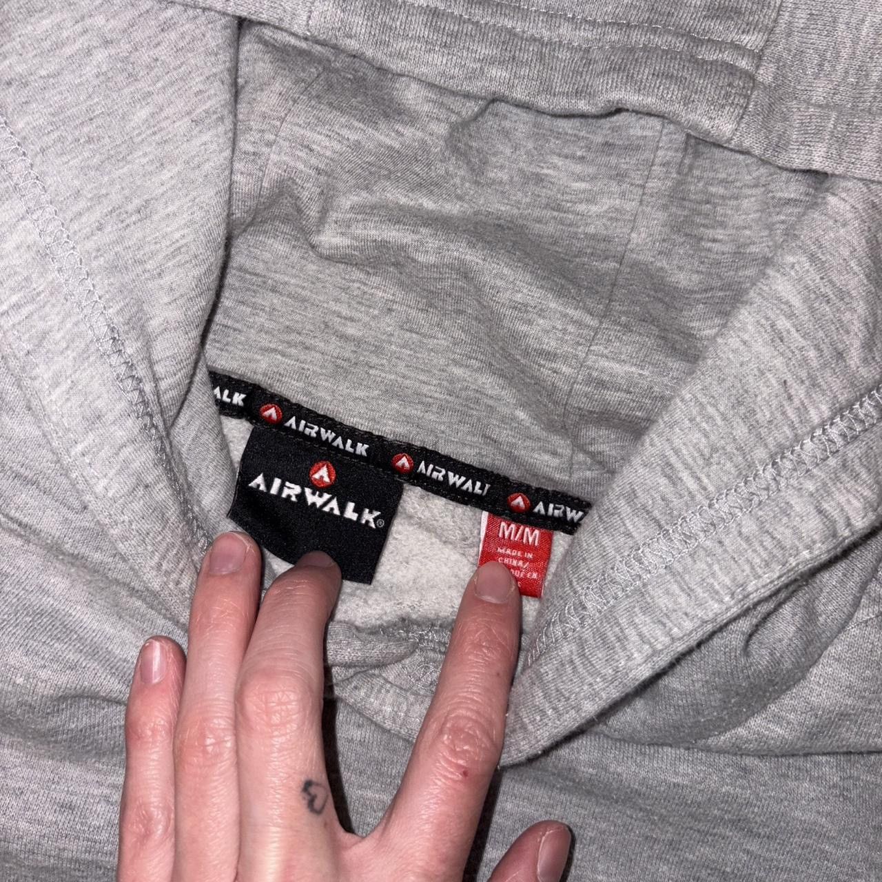 Airwalk Airwalk grunge skater hoodie with skulls and mushrooms Size US M / EU 48-50 / 2 - 4 Thumbnail