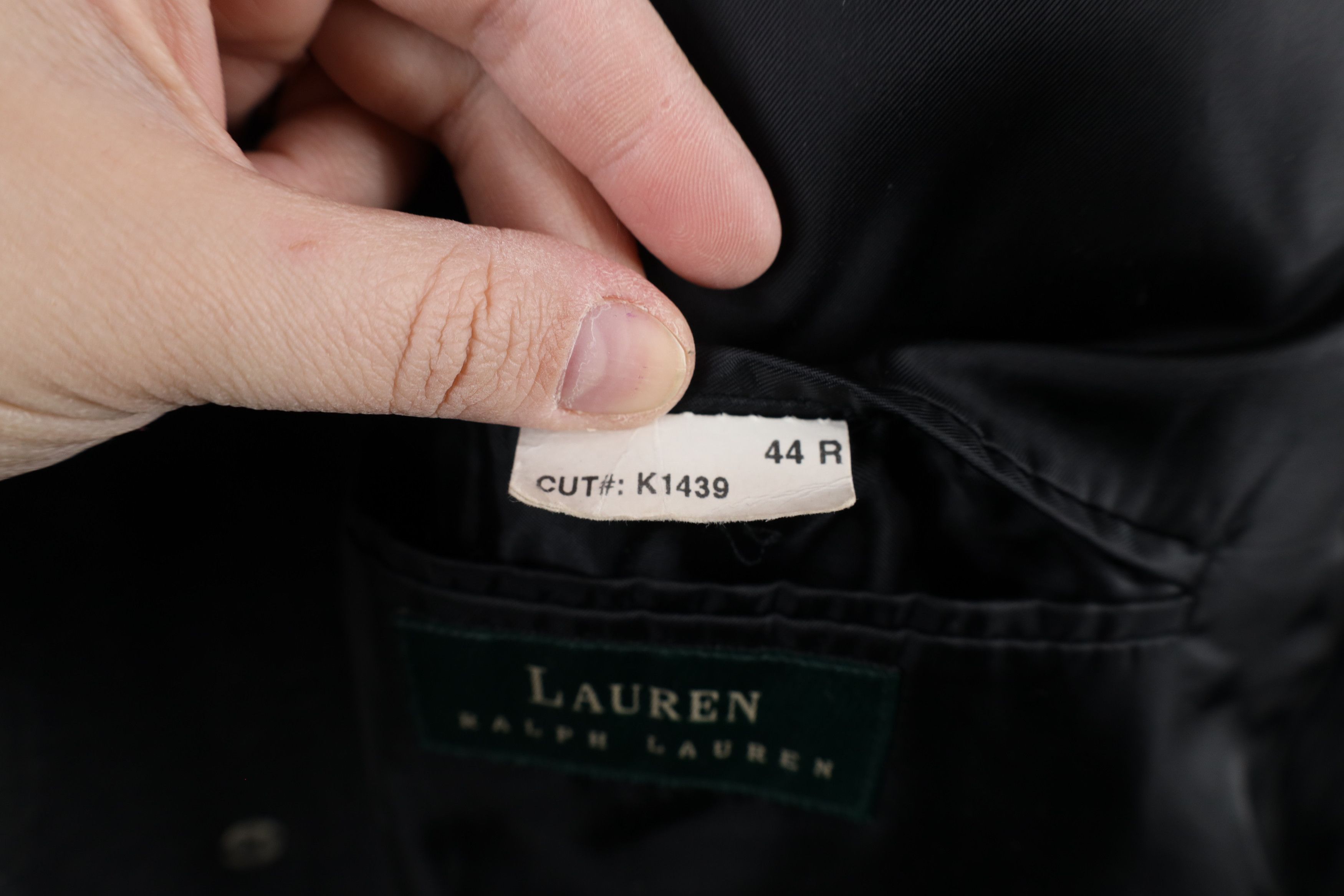 Ralph Lauren × Vintage Vintage 90s Ralph Lauren Overcoat Jacket Charcoal Gray Size US XXL / EU 58 / 5 - 9 Thumbnail