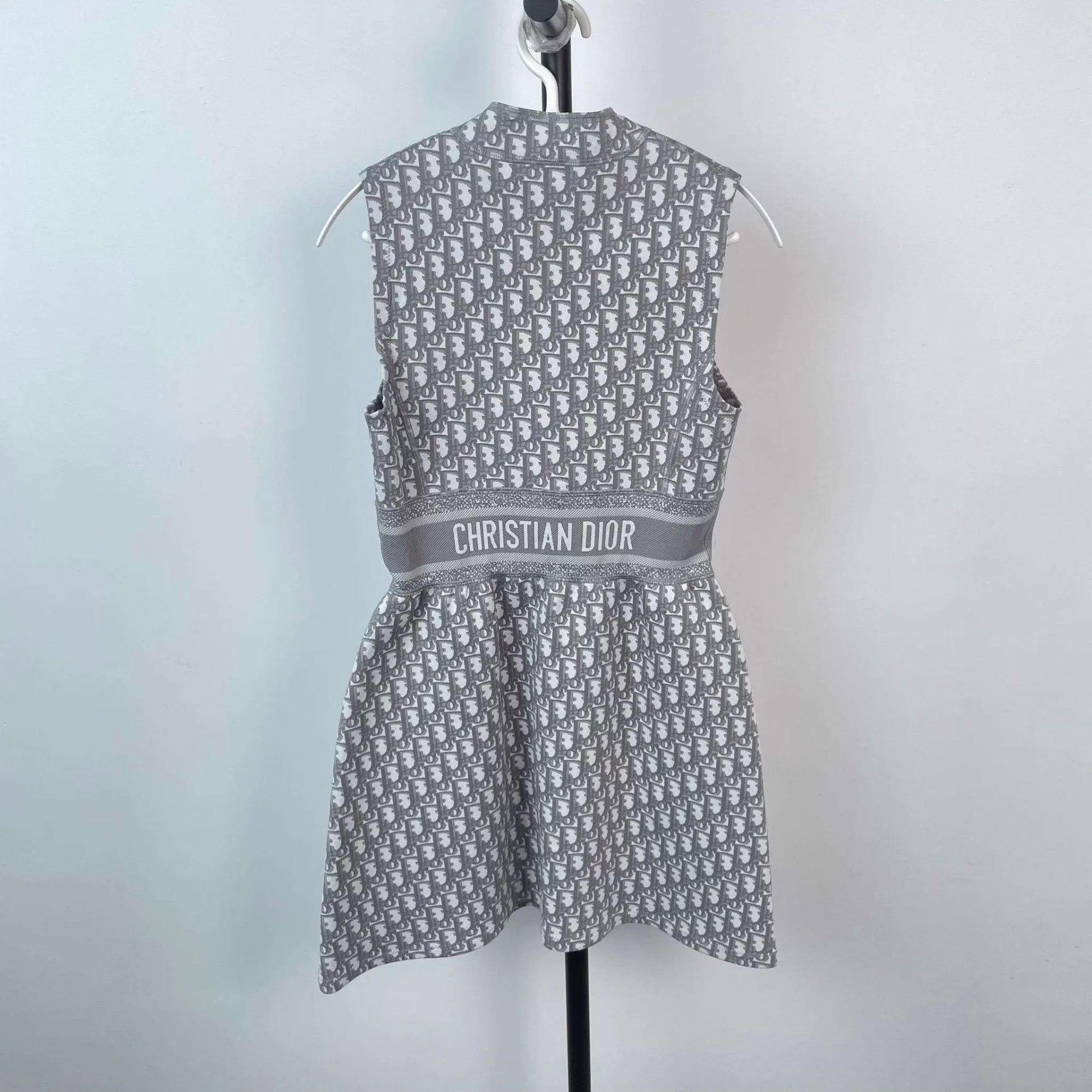Dior Dior Oblique Gray 36 Dress Size XS / US 0-2 / IT 36-38 - 2 Thumbnail