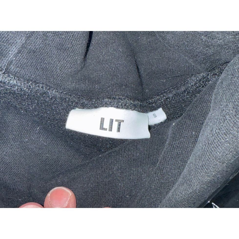 Other LIT Activewear Women's Oversized Turtleneck Black Sweatshirt Size S / US 4 / IT 40 - 3 Thumbnail