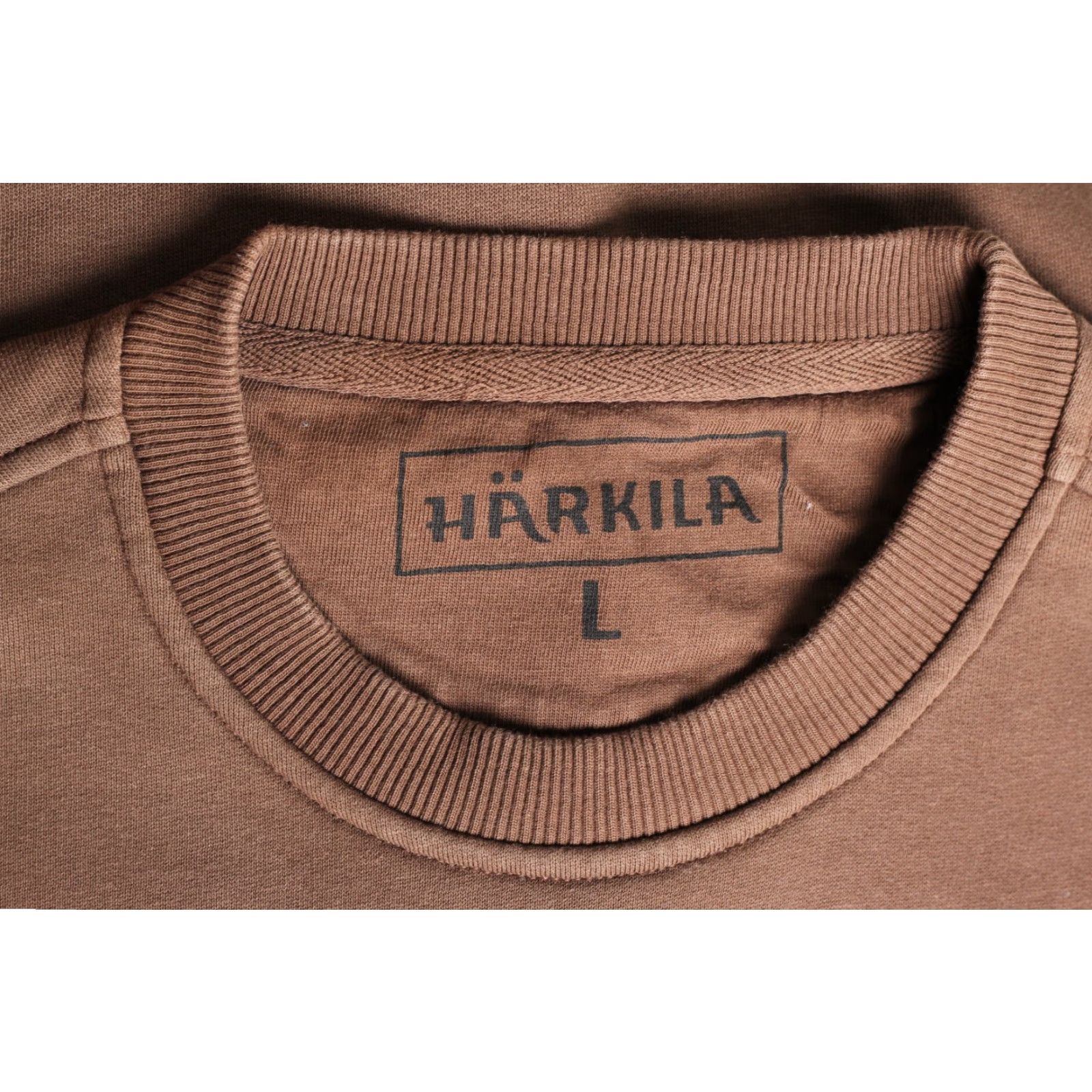 Vintage HARKILA Sweatshirt Pullover Men Size L Crew Neck Hunting VR3115 Brown, Logo, All Seasons, Regular Fit, Cotton Polyester, Walking, Designer Modern Size US L / EU 52-54 / 3 - 6 Thumbnail