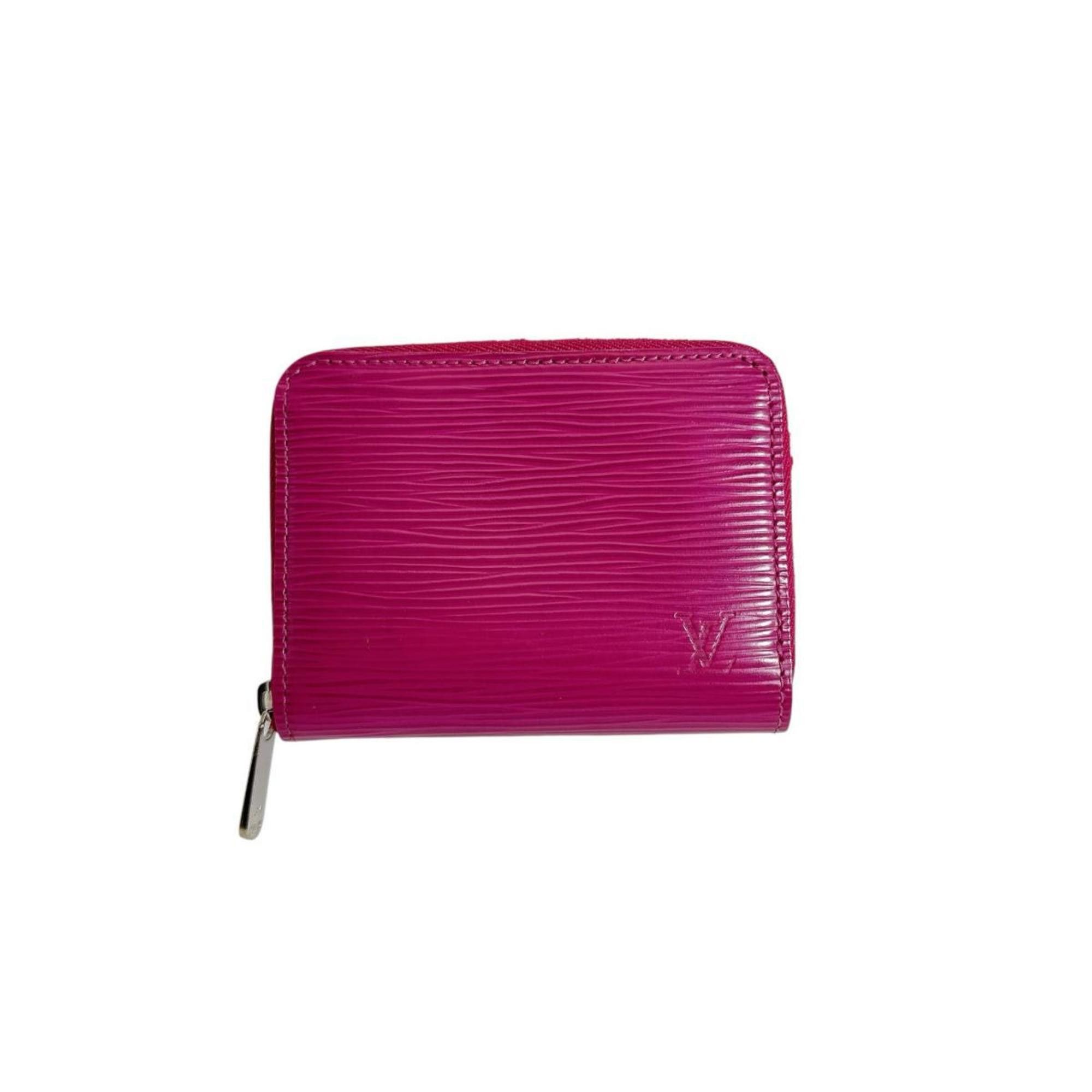 Louis Vuitton Louis Vuitton Epi Zippy Coin Purse in Leather, M6015K, Purple Size ONE SIZE - 1 Thumbnail
