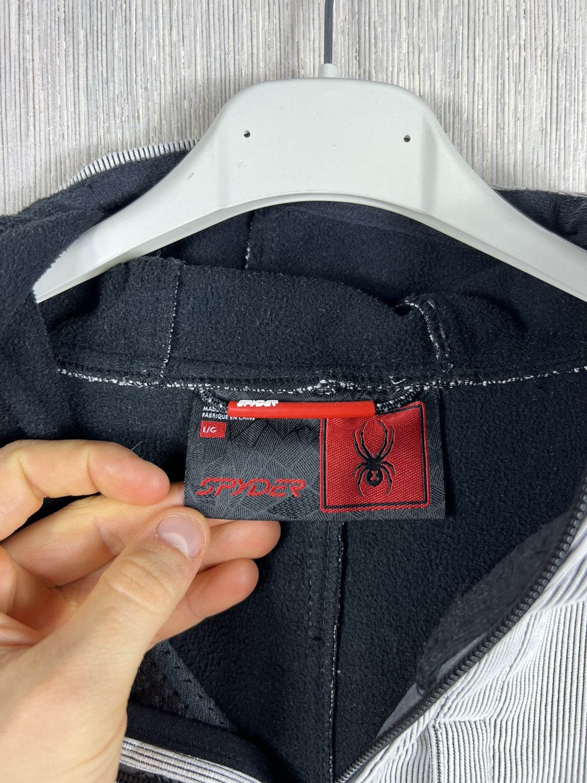 Spyder Spyder corduroy striped gorpcore light jacket hoodie fleece Size US L / EU 52-54 / 3 - 21 Thumbnail