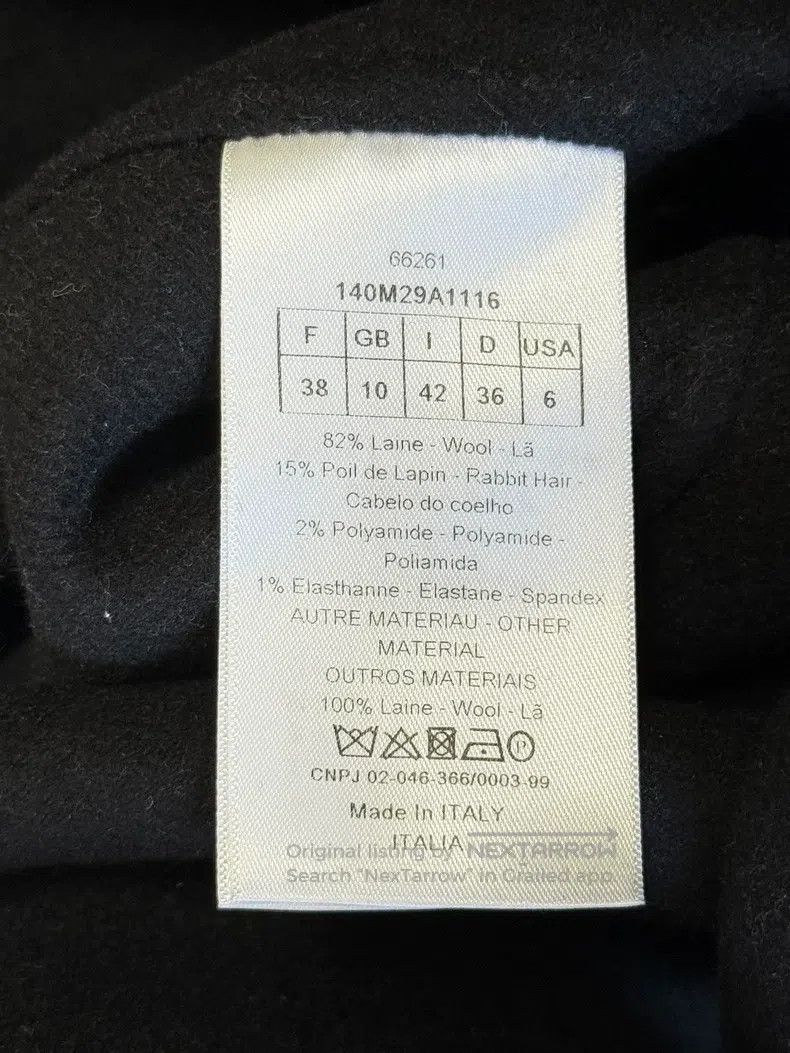 Dior Dior Woollen coat Size XS / US 0-2 / IT 36-38 - 7 Thumbnail