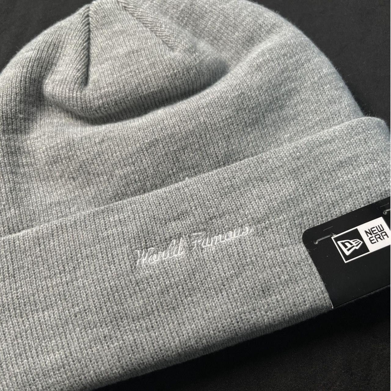 New Era × Supreme Rare Supreme New Era Camo Box Logo Beanie Hats Grey OS Size ONE SIZE - 6 Thumbnail
