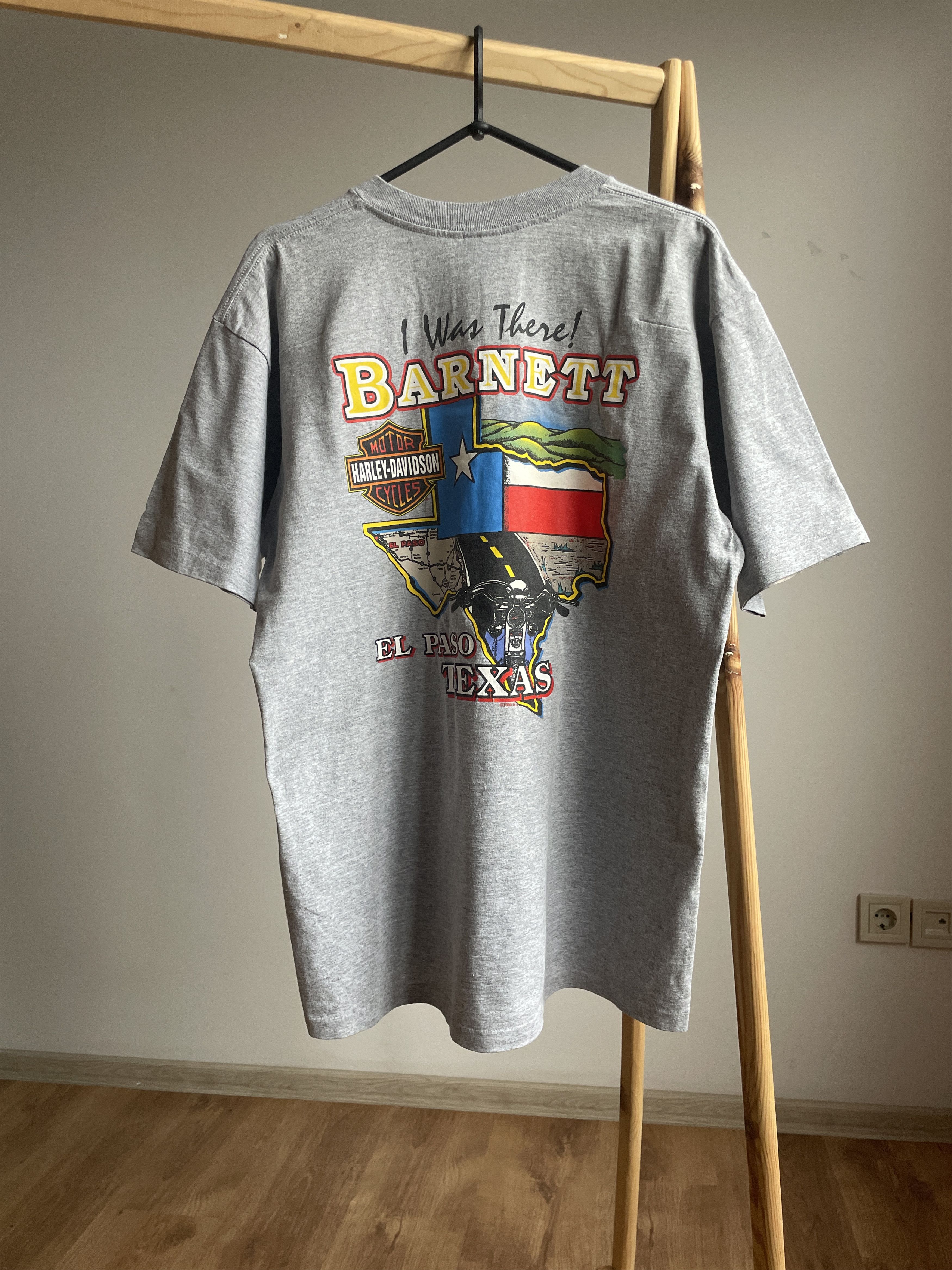 Harley Davidson Harley Davidson Barnett Vintage 1995 Made in USA T-Shirt Size US XL / EU 56 / 4 - 1 Thumbnail