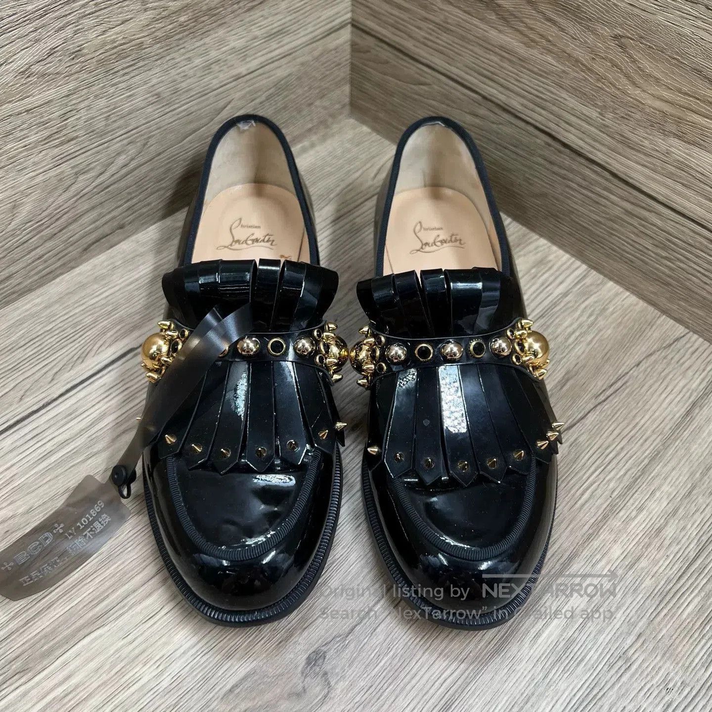 Christian Louboutin Christian Louboutin Tassel Red Sole Shoes. Size US 7.5 / IT 37.5 - 1 Thumbnail