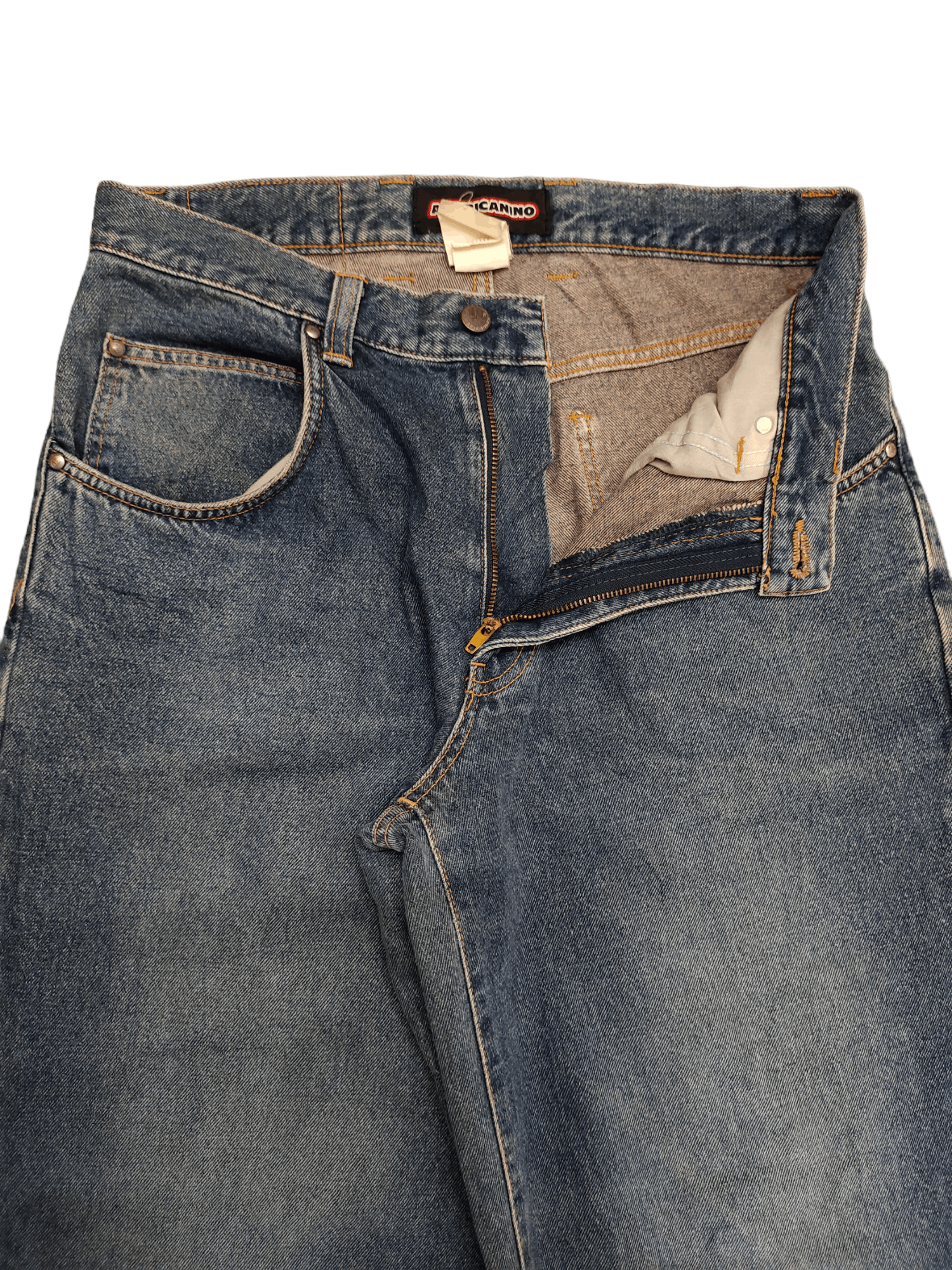 JNCO Crazy Vintage Y2k Americanino Wide Leg Jnco Style Baggy Jean Size US 32 / EU 48 - 15 Thumbnail