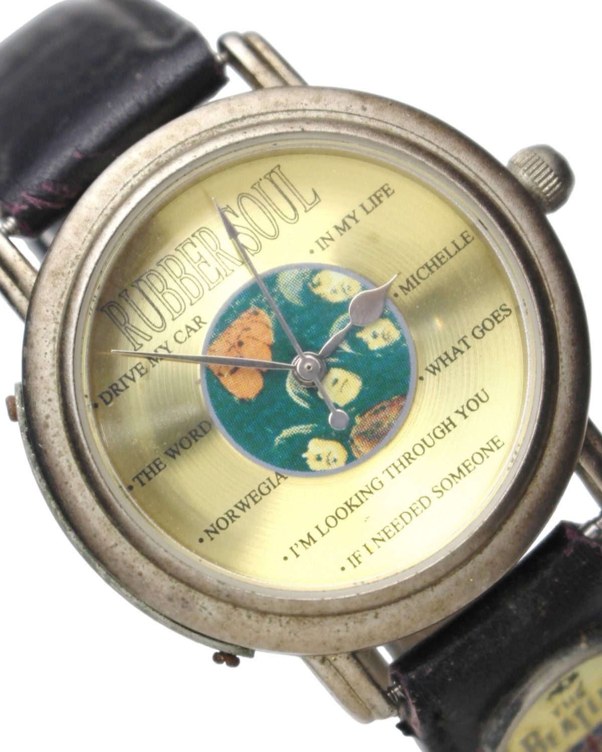 Vintage 1993 THE BEATLES “RUBBER SOUL” QUARTZ WATCH Size ONE SIZE - 1 Thumbnail