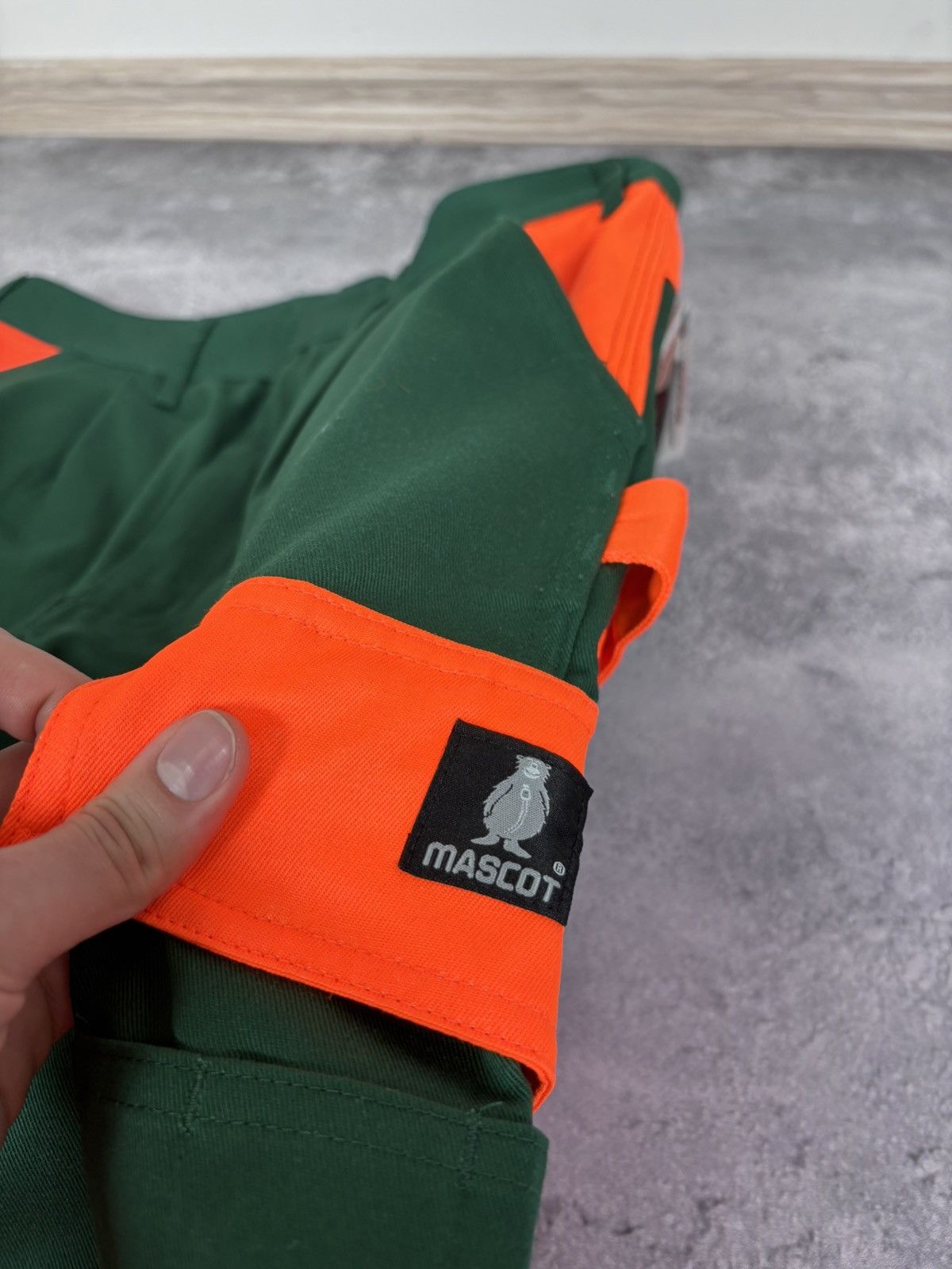 Other Mascot Men’s NWT Reflective Green/Orange Safety Work Pants Size US 32 / EU 48 - 5 Thumbnail