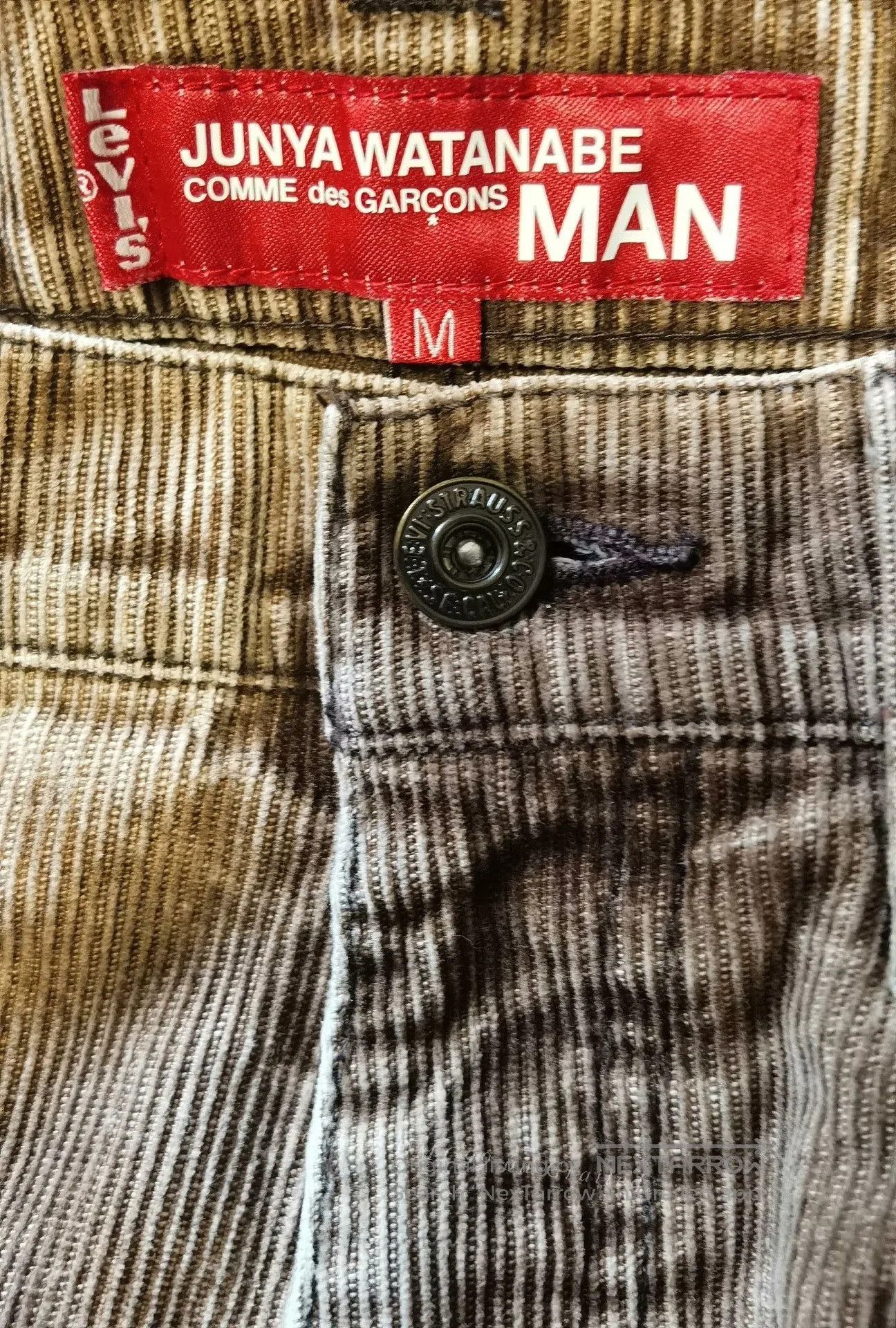 Junya Watanabe Levi's CDG Junya Watanabe Corduroy Pants. Size US 26 / EU 42 - 4 Thumbnail