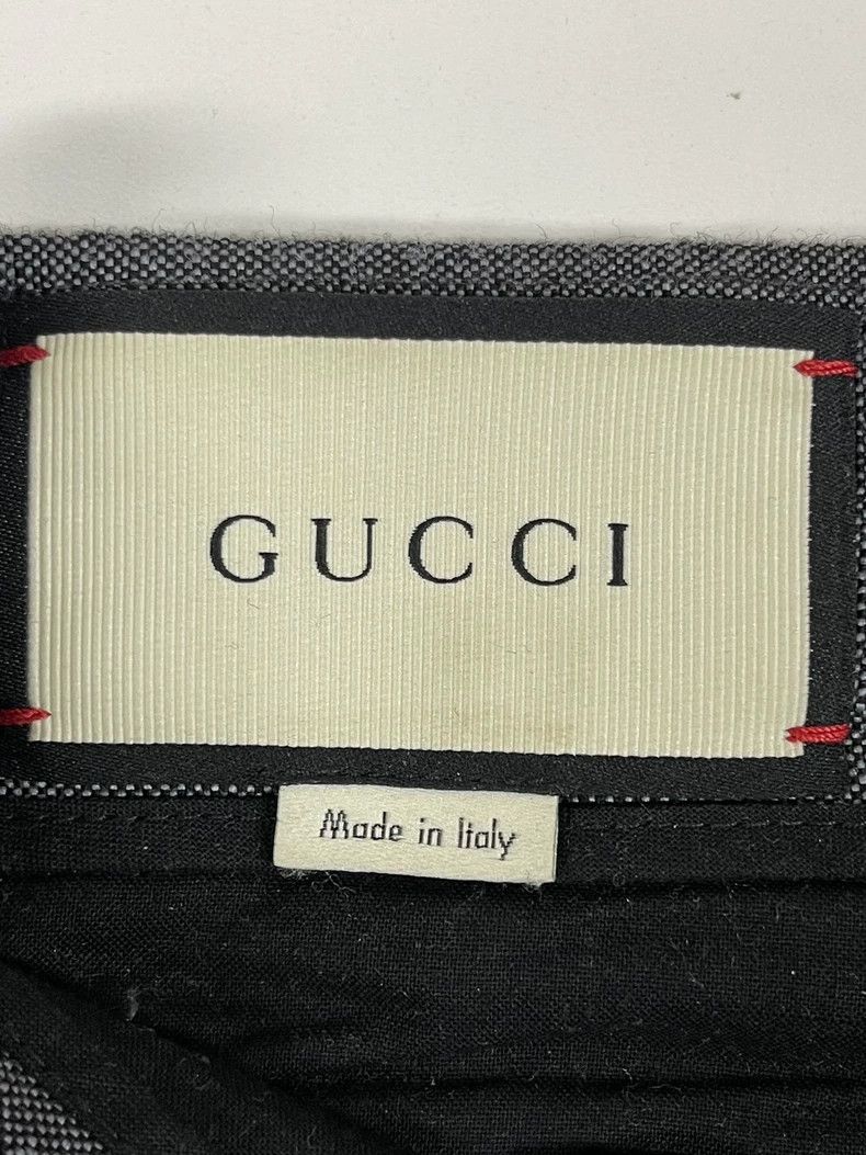 Gucci Gucci Gray wool casual shorts 2502-Nextarrow Size US 28 / EU 44 - 4 Thumbnail