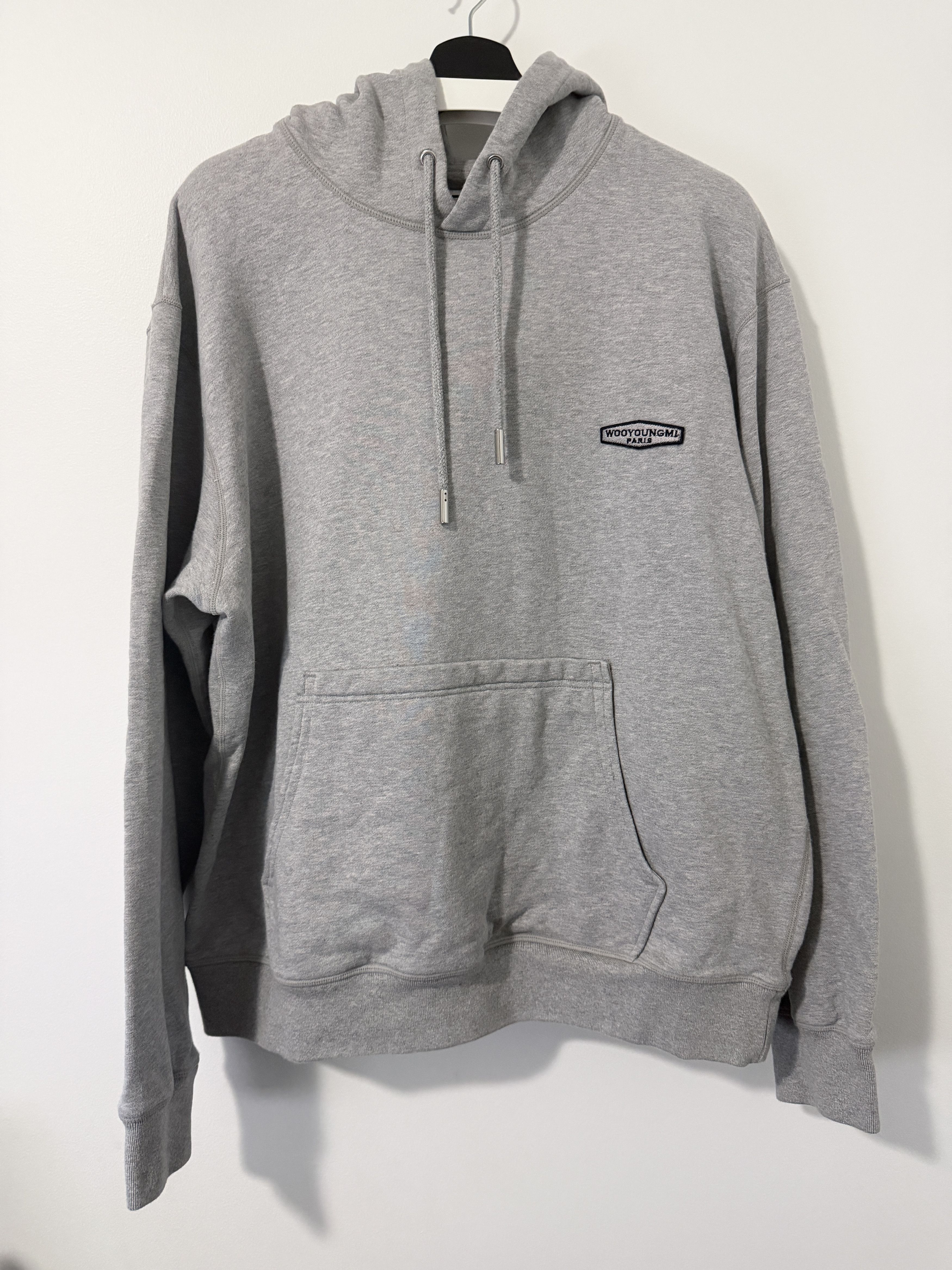 Wooyoungmi Wooyoungmi Black Back Logo Hoodie Size US M / EU 48-50 / 2 - 2 Thumbnail